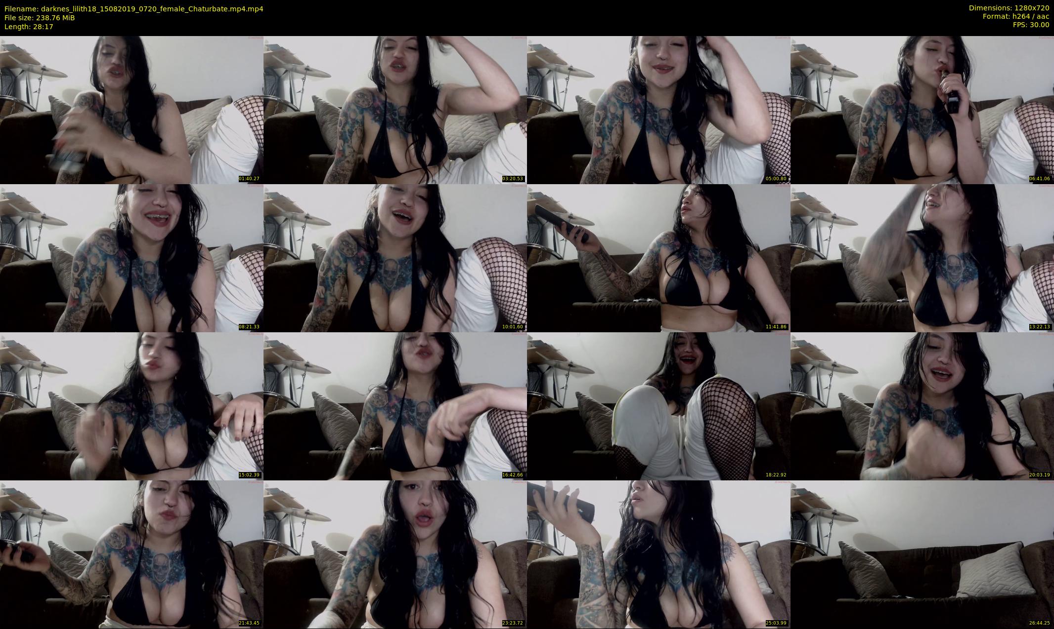 darknes_lilith18 — 29 minute Chaturbate female cam show recording, 720p, Aug 15, 2019