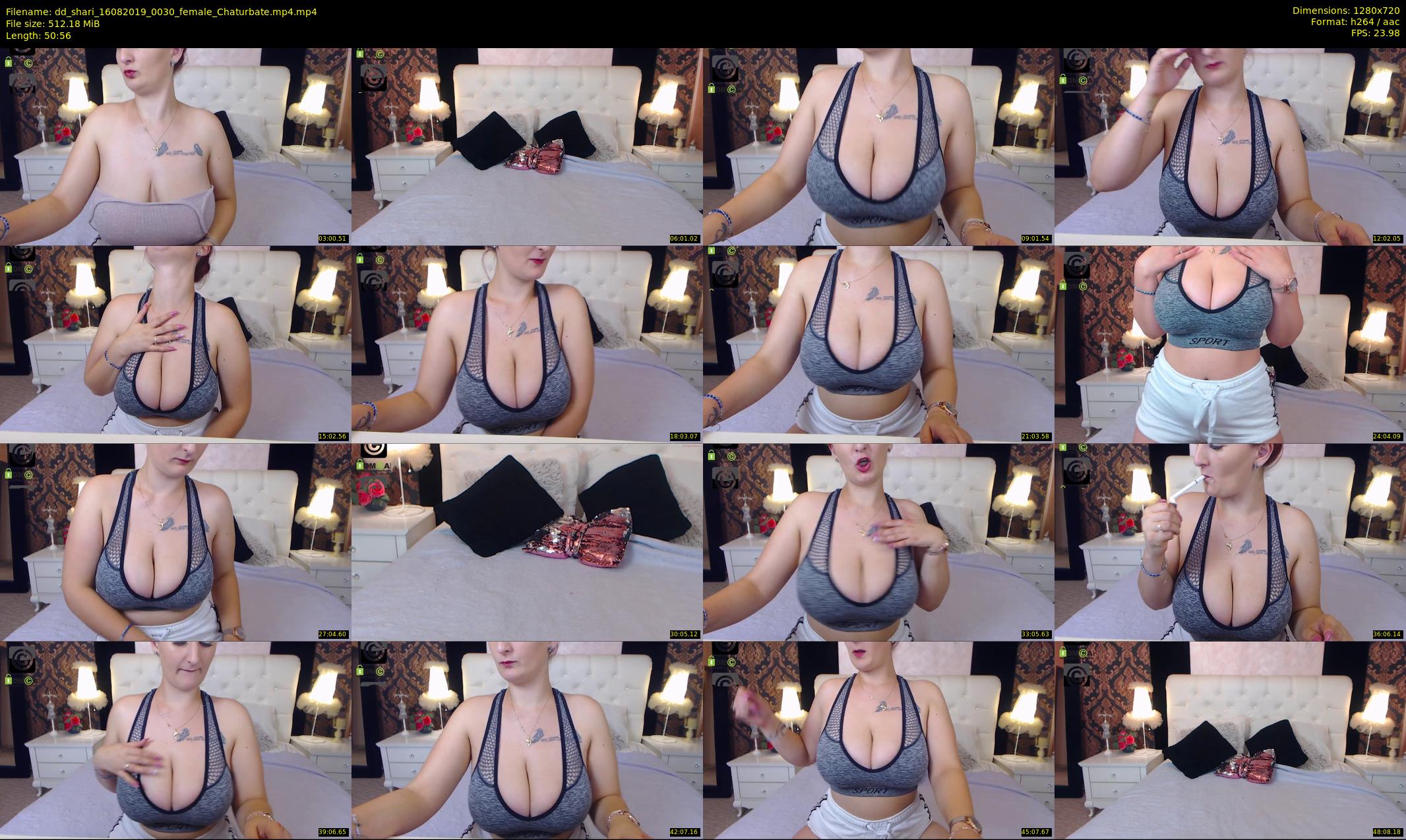 dd_shari — 51 minute Chaturbate female cam show recording, 720p, Aug 16, 2019