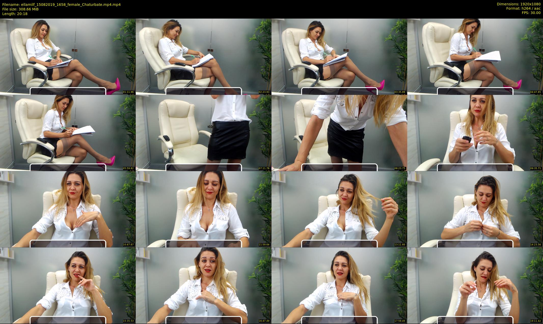 ellamilf — 21 minute Chaturbate female cam show recording, 1080p, Aug 15, 2019