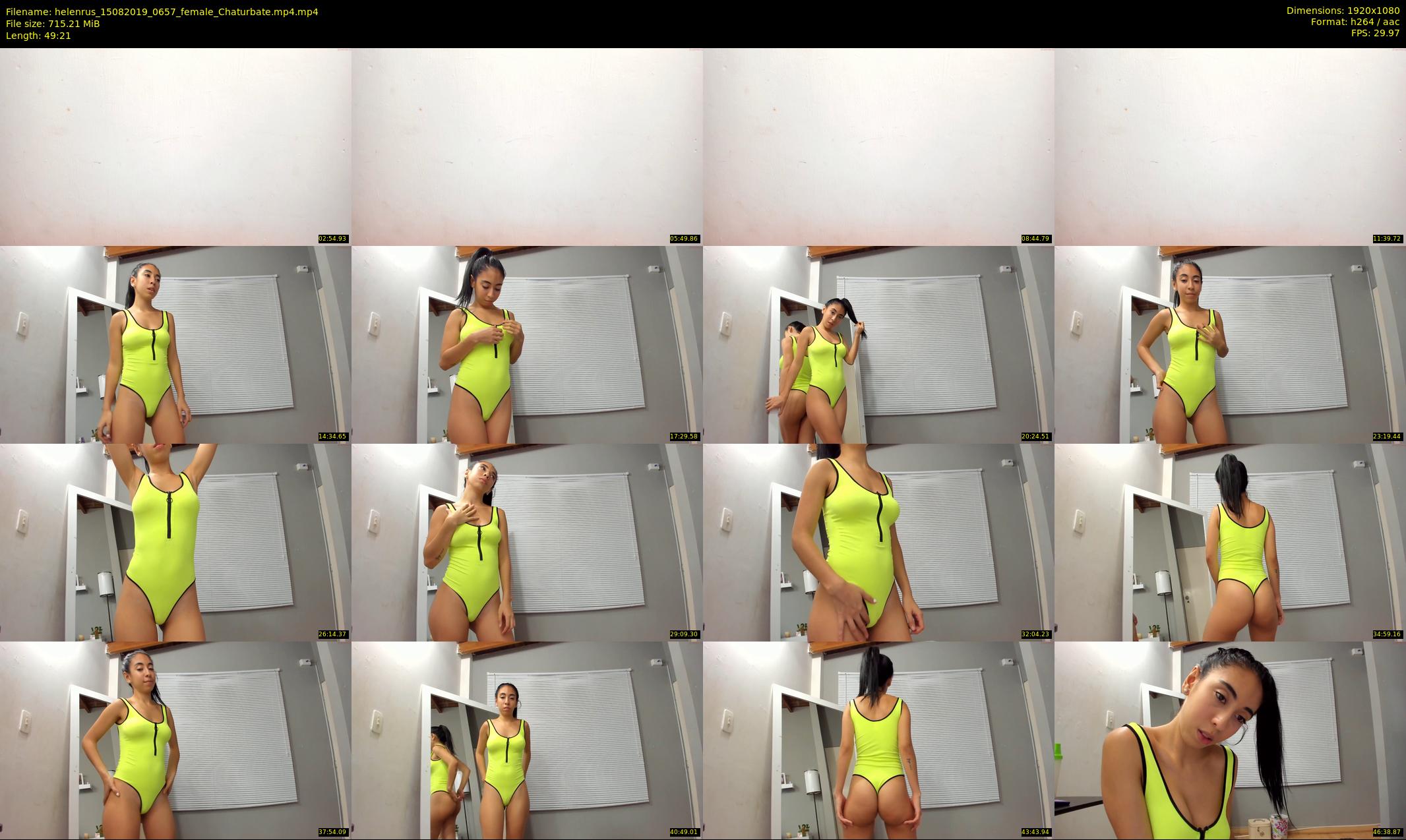helenrus — 50 minute Chaturbate female cam show recording, 1080p, Aug 15, 2019