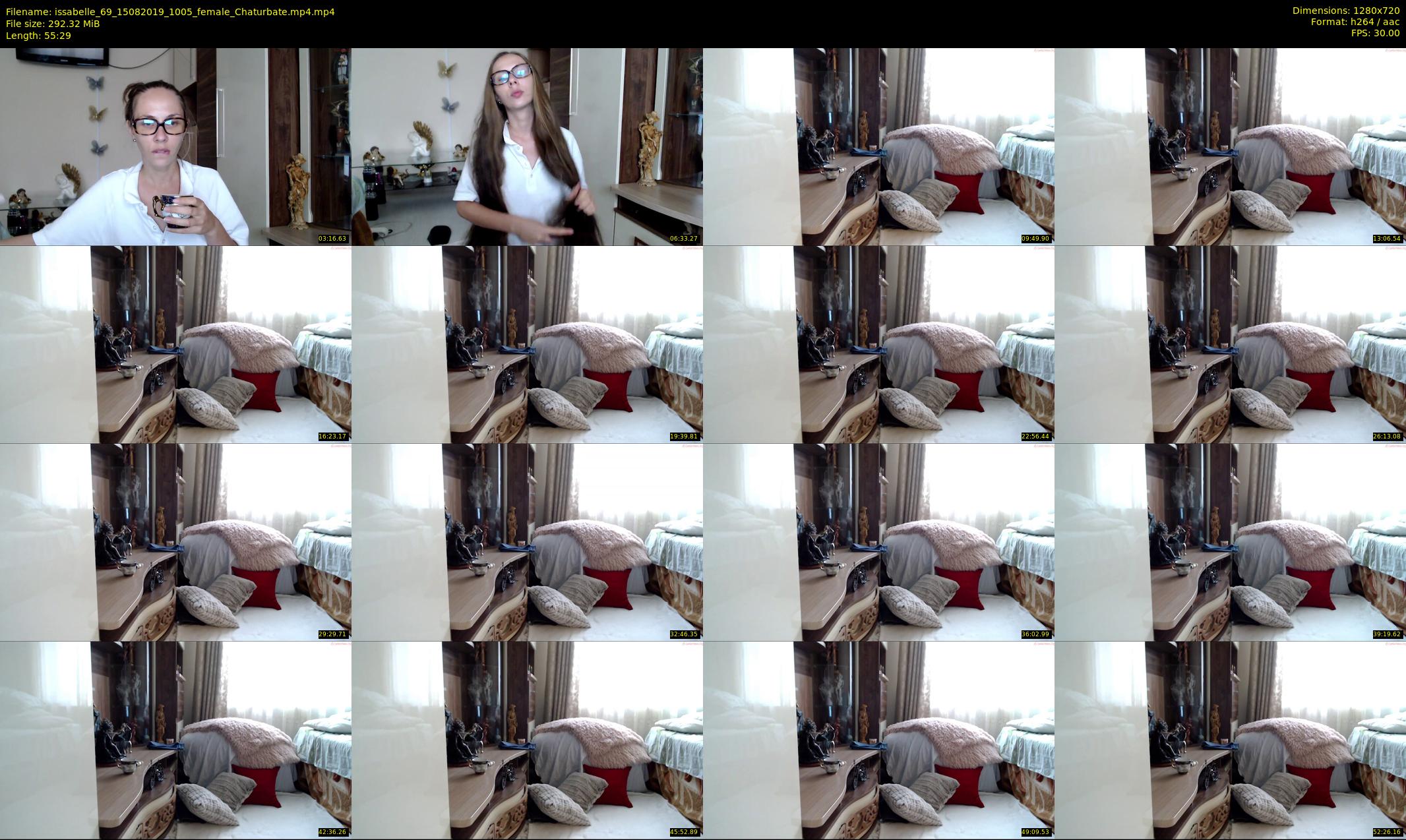 issabelle_69 — 56 minute Chaturbate couple cam show recording, 720p, Aug 15, 2019