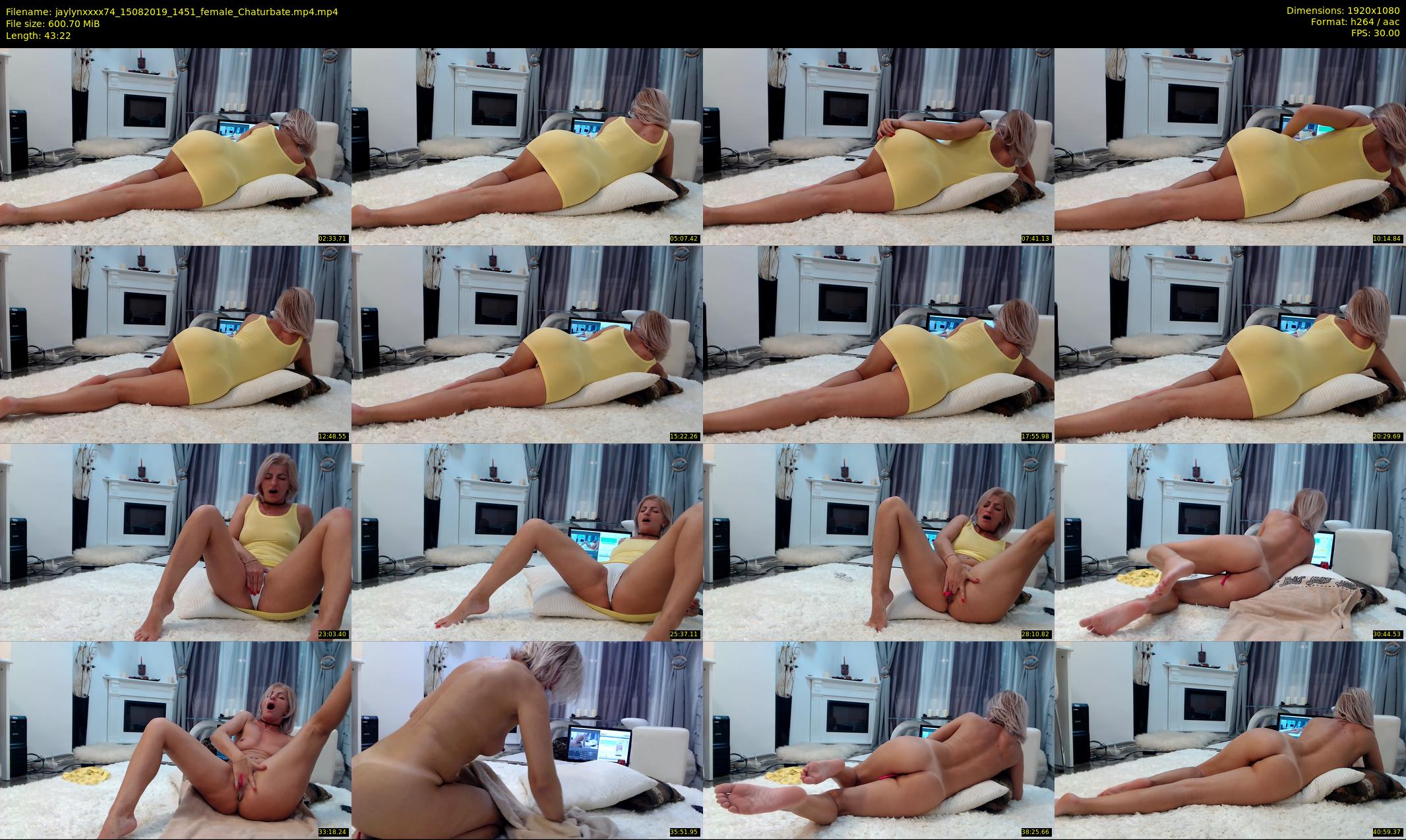 jaylynxxxx74 — 44 minute Chaturbate female cam show recording, 1080p, Aug 15, 2019