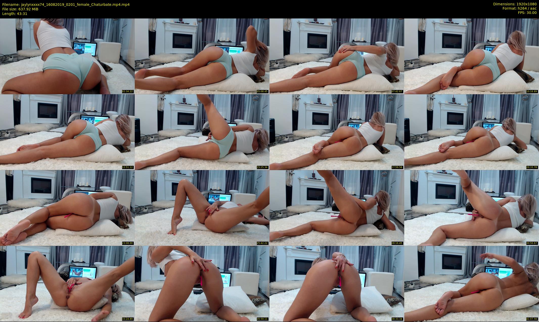 jaylynxxxx74 — 44 minute Chaturbate female cam show recording, 1080p, Aug 16, 2019