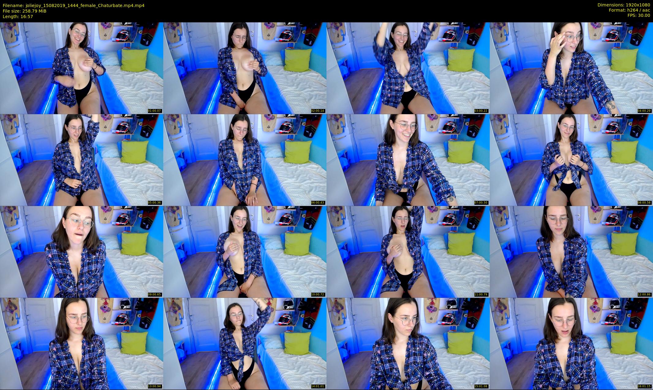 joliejoy — 17 minute Chaturbate female cam show recording, 1080p, Aug 15, 2019