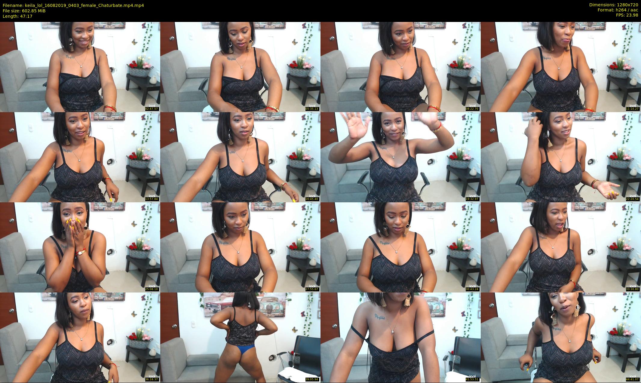 keila_lol — 48 minute Chaturbate female cam show recording, 720p, Aug 16, 2019