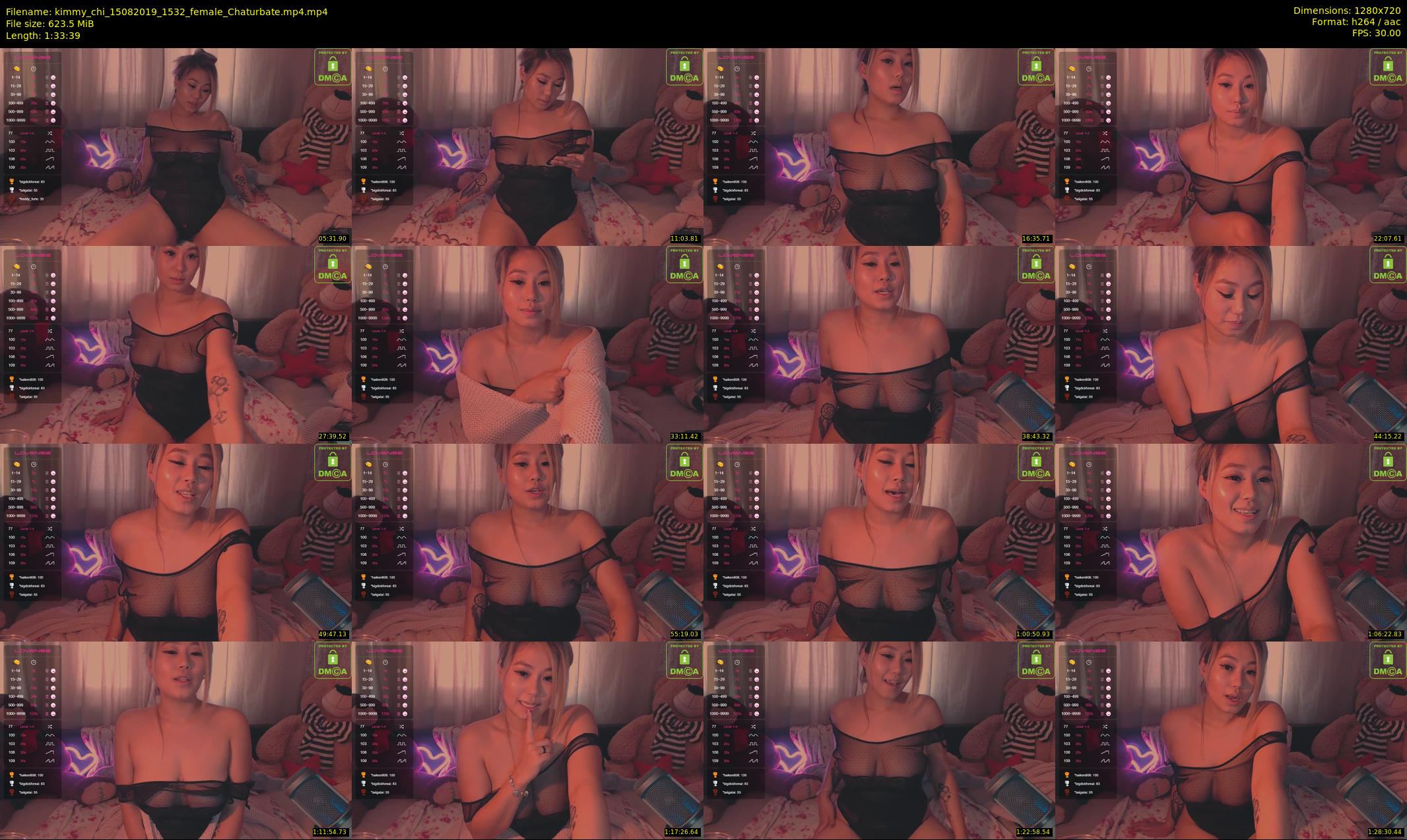 kimmy_chi — 94 minute Chaturbate female cam show recording, 720p, Aug 15, 2019