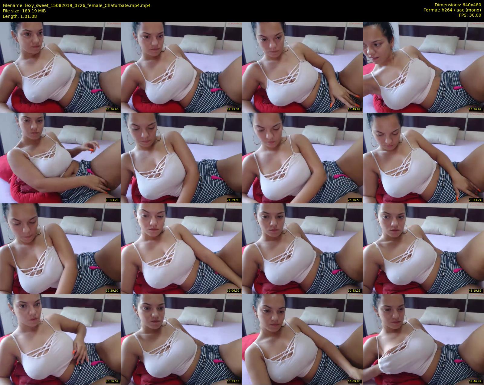 lexy_sweet — 62 minute Chaturbate female cam show recording, 480p, Aug 15, 2019