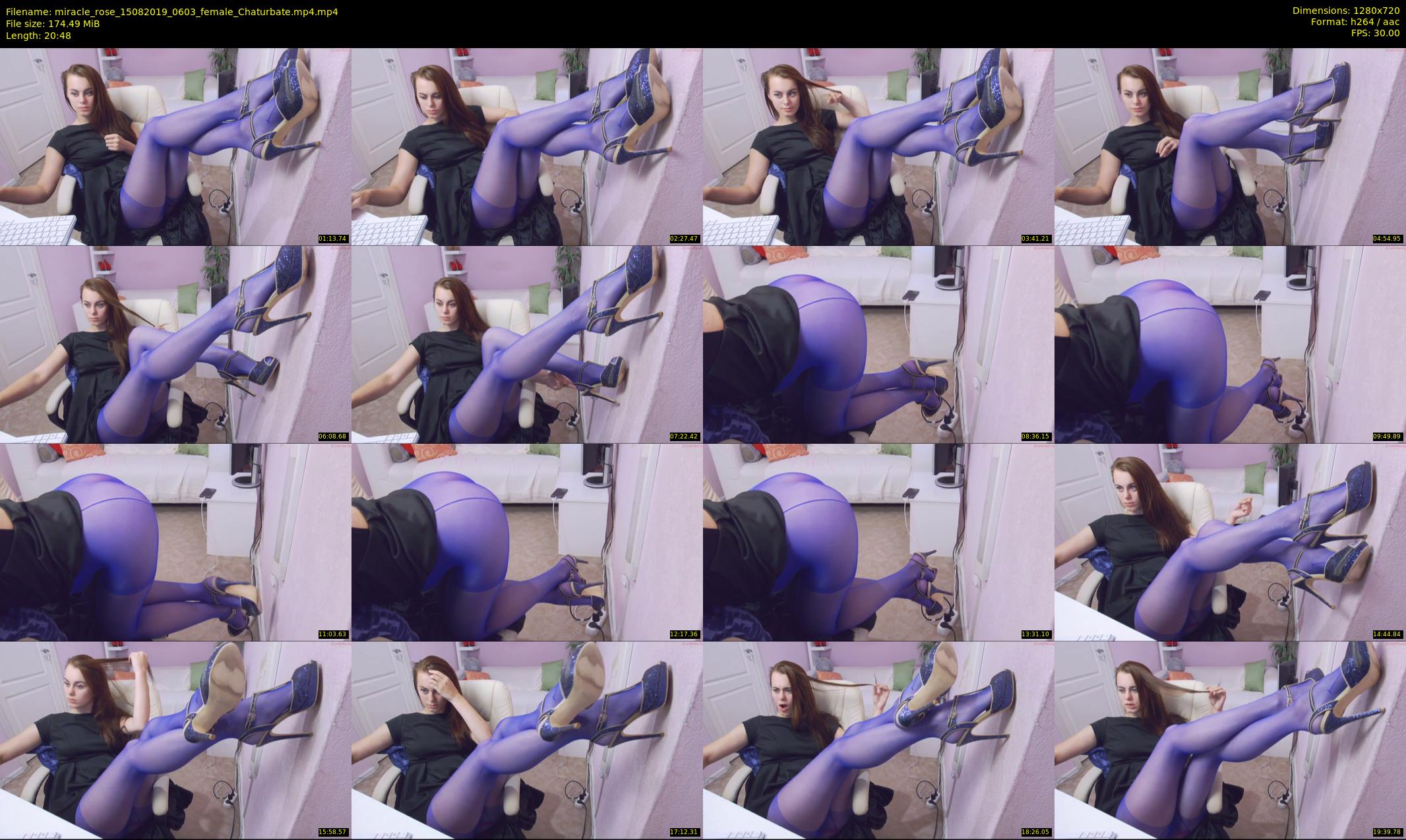 miracle_rose — 21 minute Chaturbate female cam show recording, 720p, Aug 15, 2019