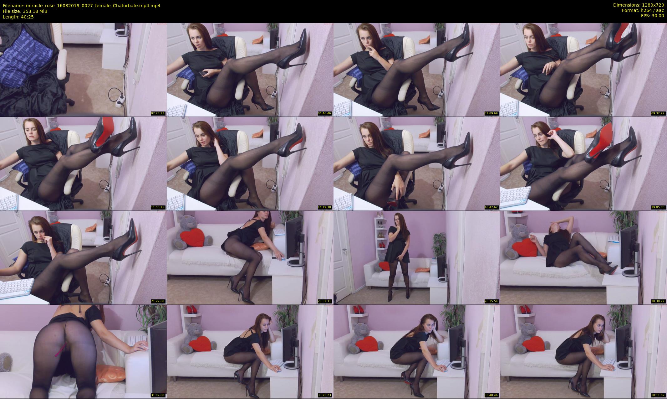miracle_rose — 41 minute Chaturbate female cam show recording, 720p, Aug 16, 2019