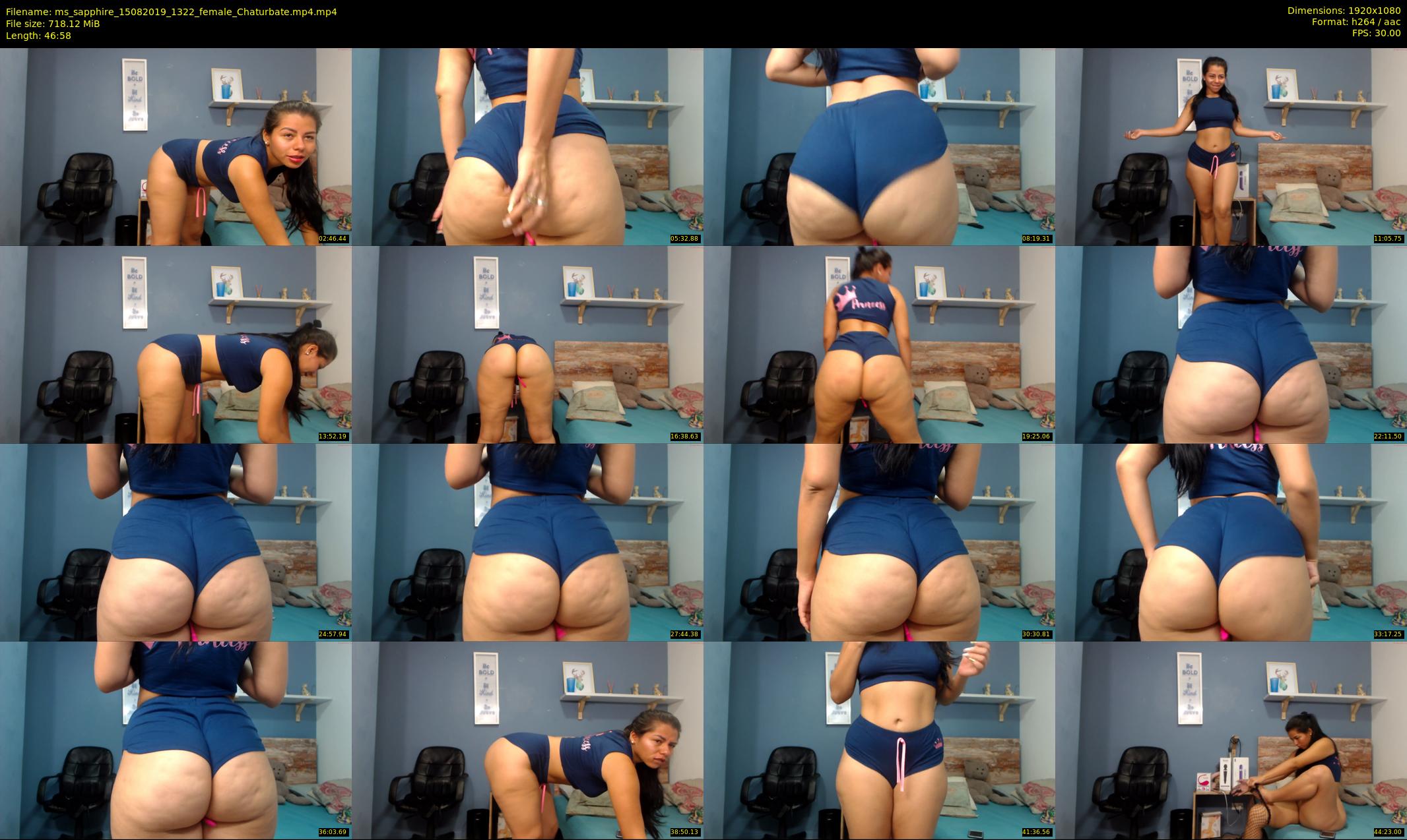 ms_sapphire — 47 minute Chaturbate female cam show recording, 1080p, Aug 15, 2019