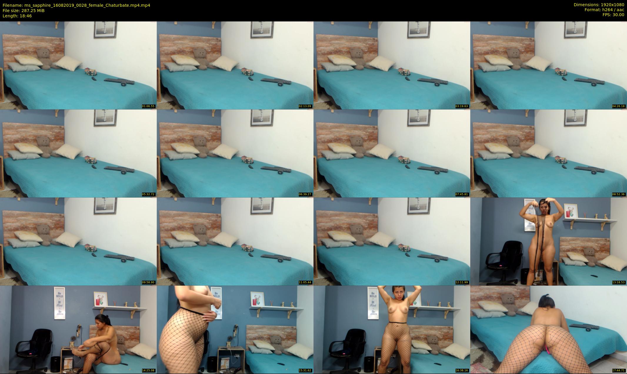 ms_sapphire — 19 minute Chaturbate female cam show recording, 1080p, Aug 16, 2019