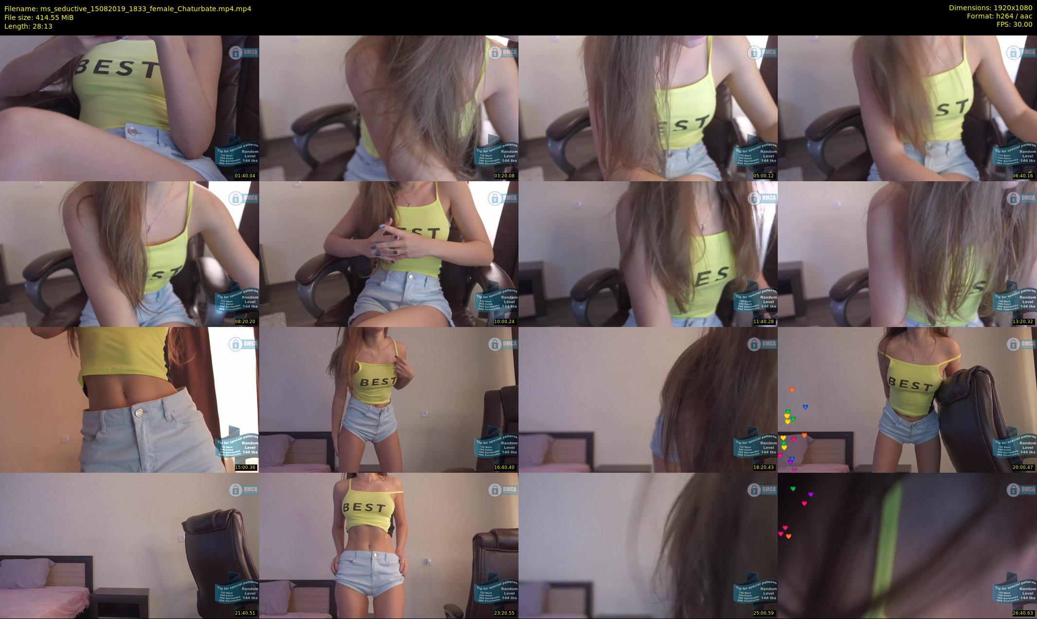 ms_seductive — 29 minute Chaturbate female cam show recording, 1080p, Aug 15, 2019