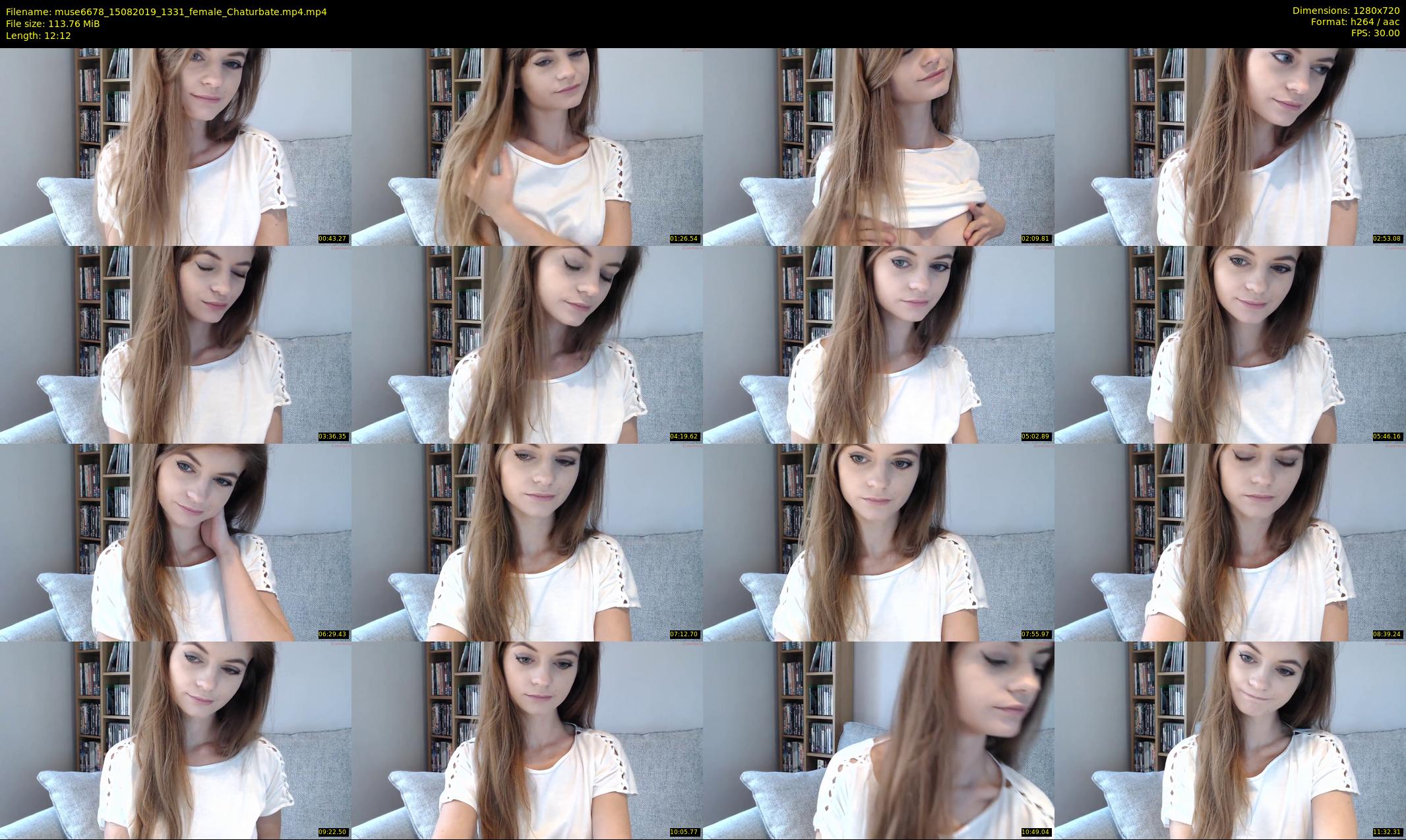 muse6678 — 13 minute Chaturbate female cam show recording, 720p, Aug 15, 2019