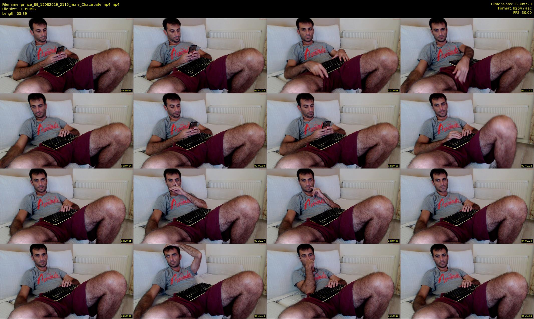 prince_89 — 6 minute Chaturbate male cam show recording, 720p, Aug 15, 2019
