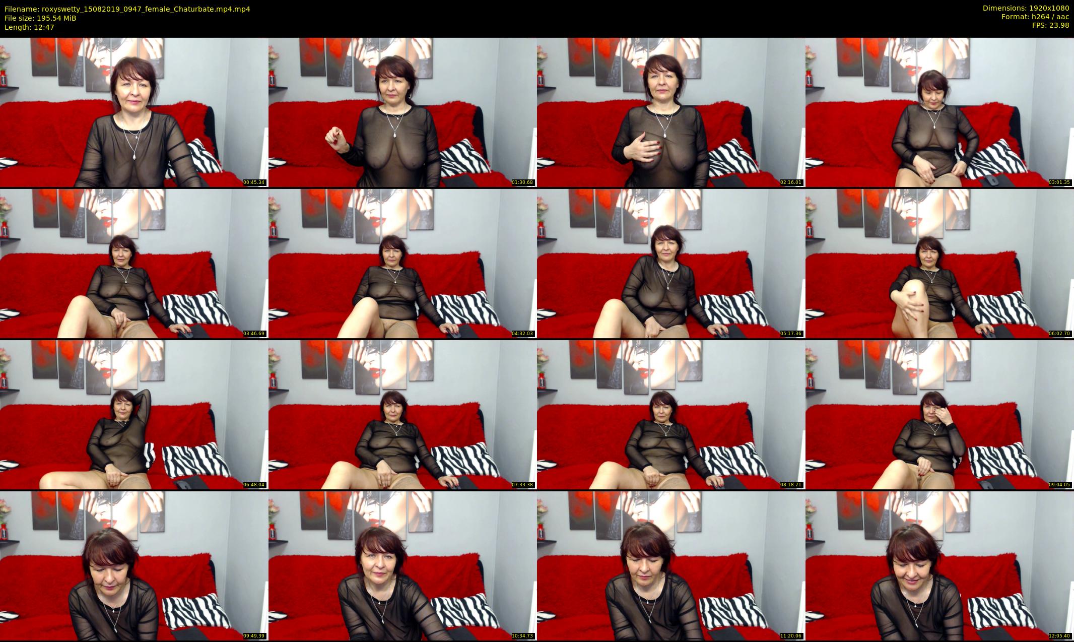roxyswetty — 13 minute Chaturbate female cam show recording, 1080p, Aug 15, 2019