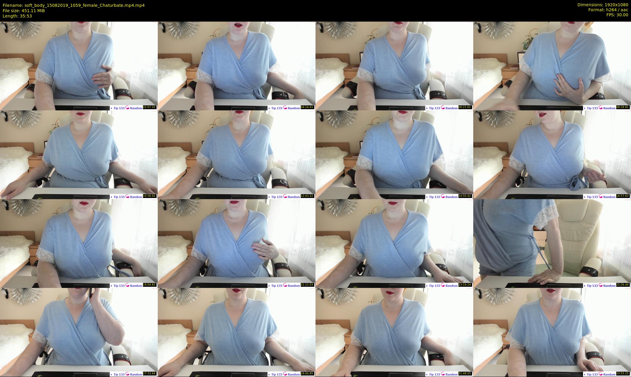 soft_body — 36 minute Chaturbate female cam show recording, 1080p, Aug 15, 2019