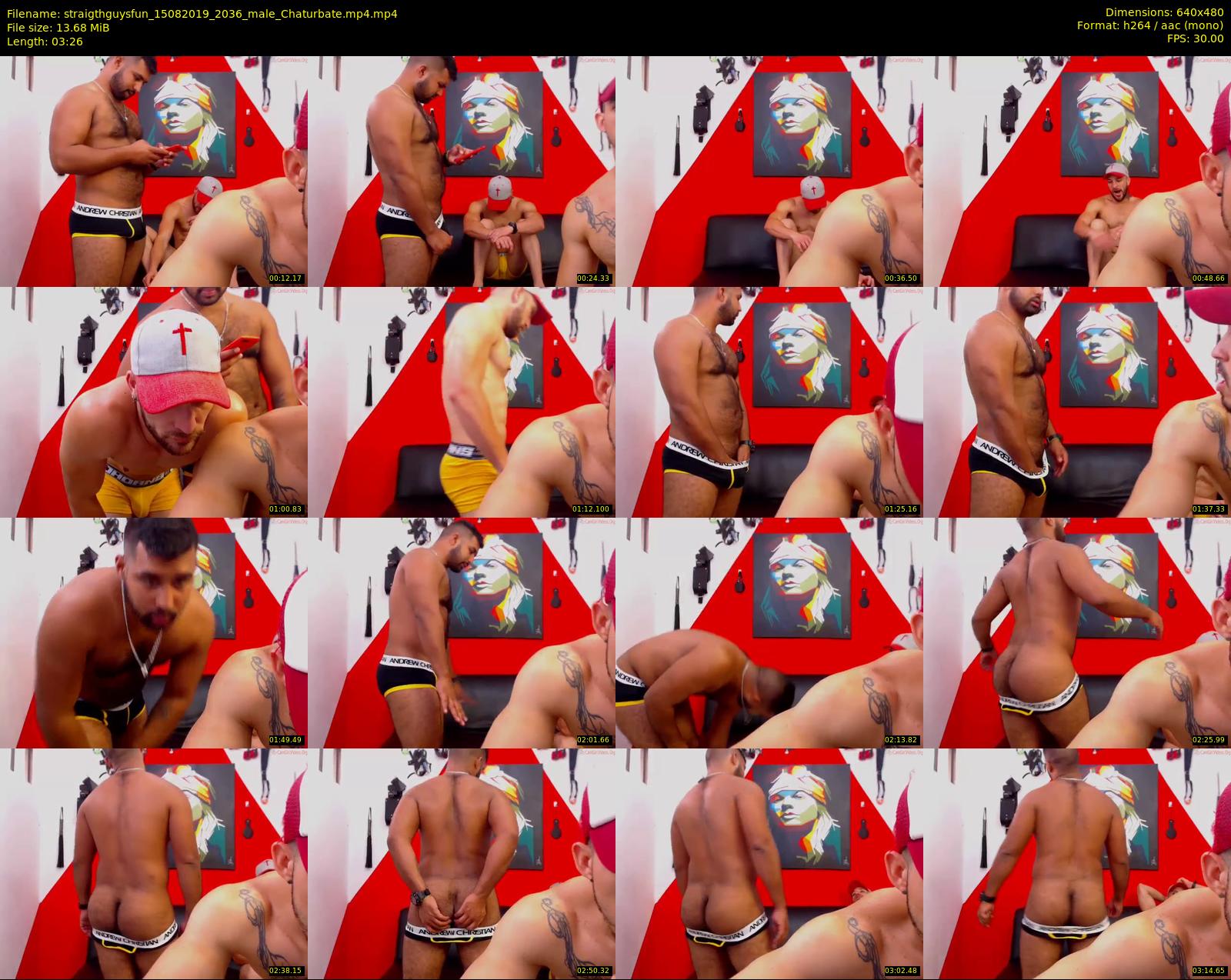 straigthguysfun — 4 minute Chaturbate male cam show recording, 480p, Aug 15, 2019