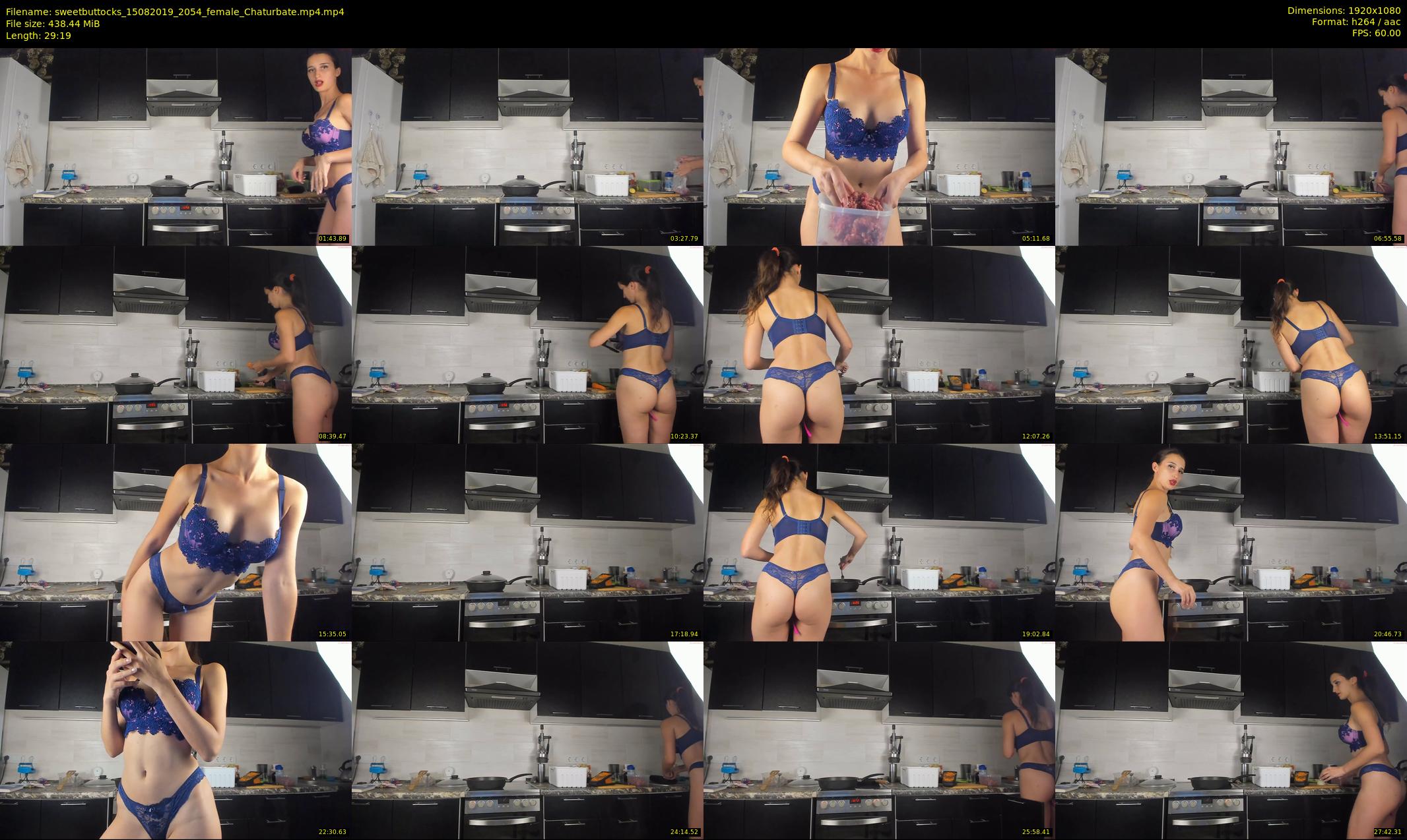 sweetbuttocks — 30 minute Chaturbate female cam show recording, 1080p, Aug 15, 2019