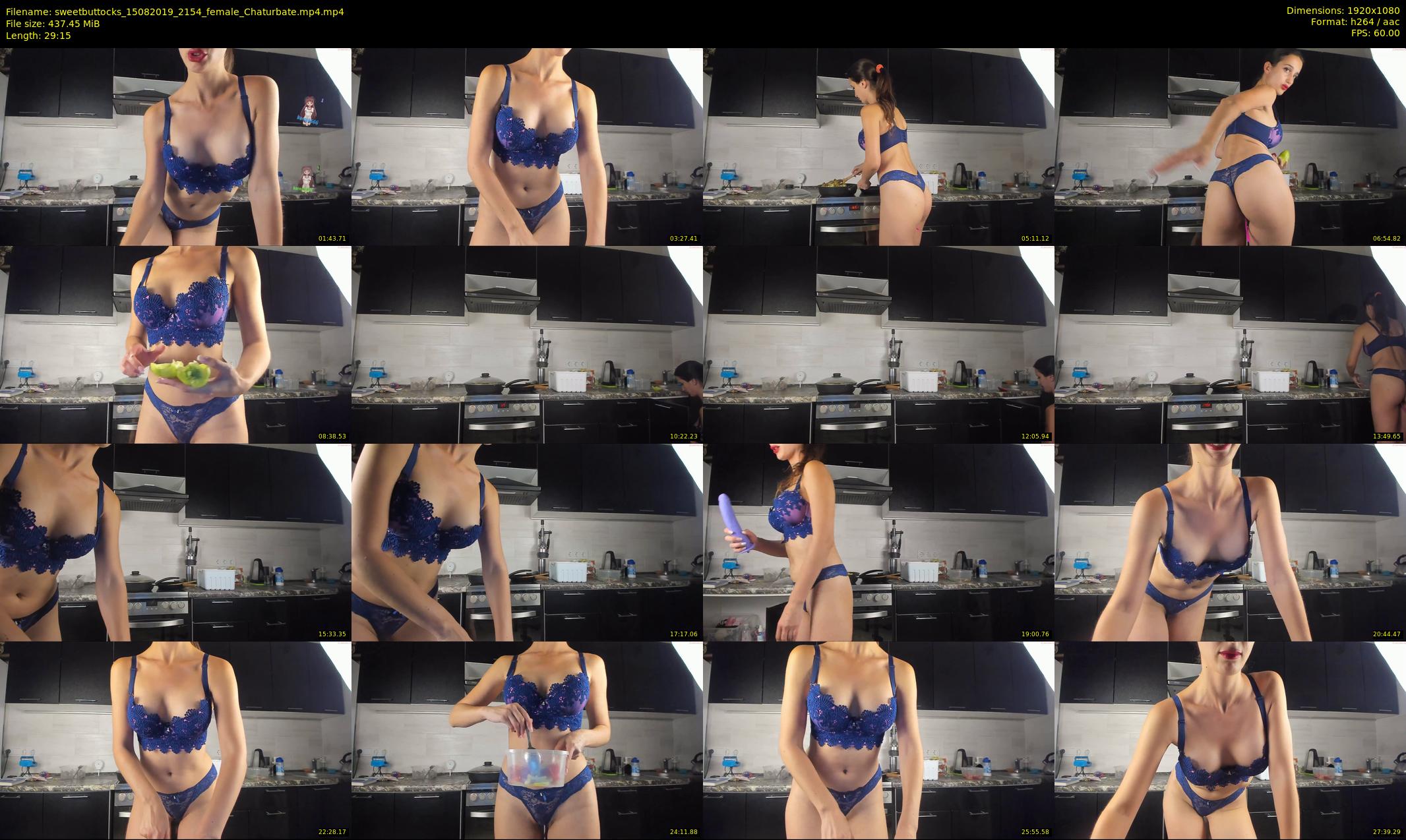 sweetbuttocks — 30 minute Chaturbate female cam show recording, 1080p, Aug 15, 2019