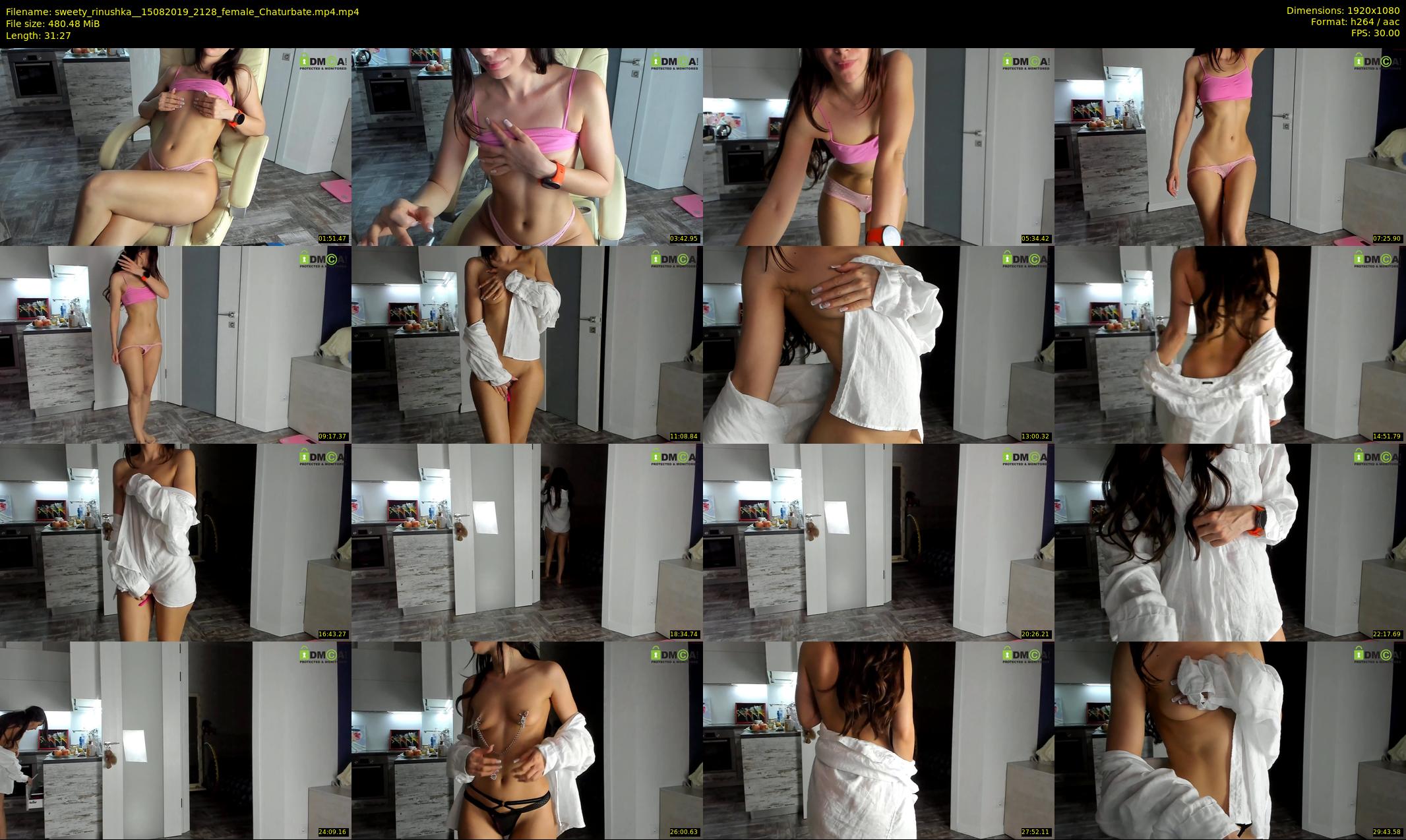 sweety_rinushka_ — 32 minute Chaturbate female cam show recording, 1080p, Aug 15, 2019