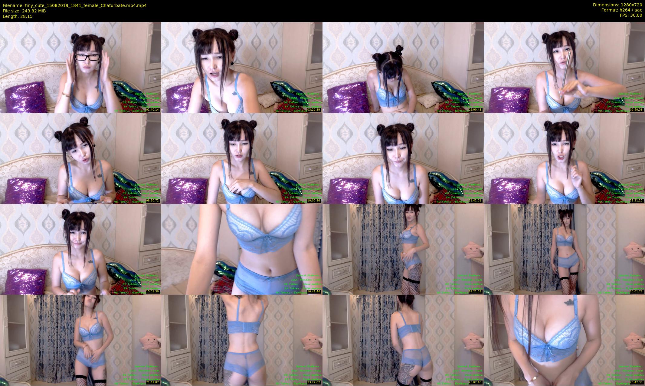 tiny_cute — 29 minute Chaturbate female cam show recording, 720p, Aug 15, 2019