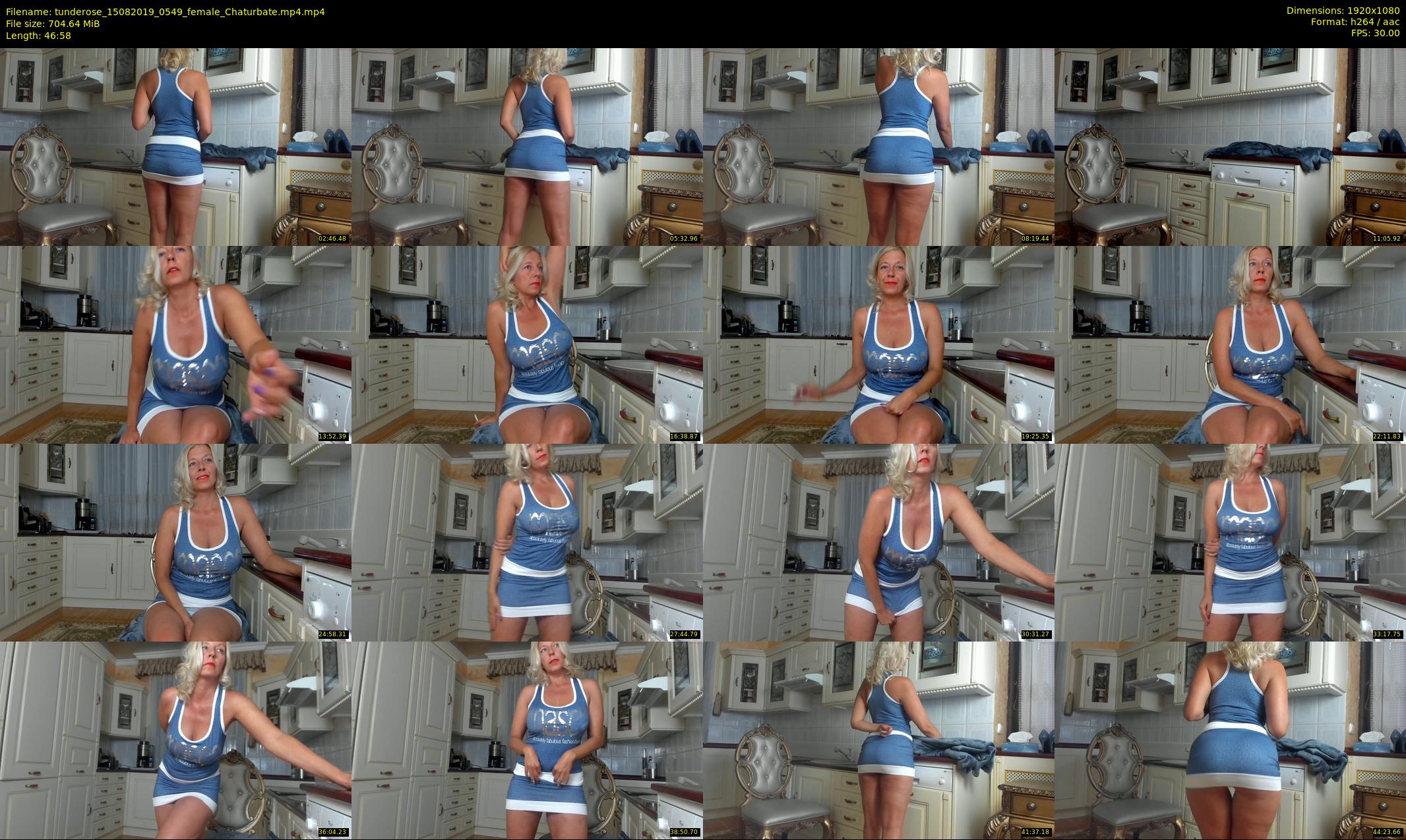 tunderose — 47 minute Chaturbate female cam show recording, 1080p, Aug 15, 2019