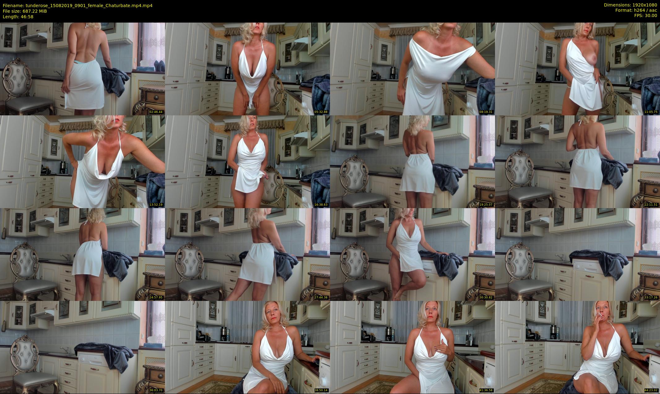 tunderose — 47 minute Chaturbate female cam show recording, 1080p, Aug 15, 2019