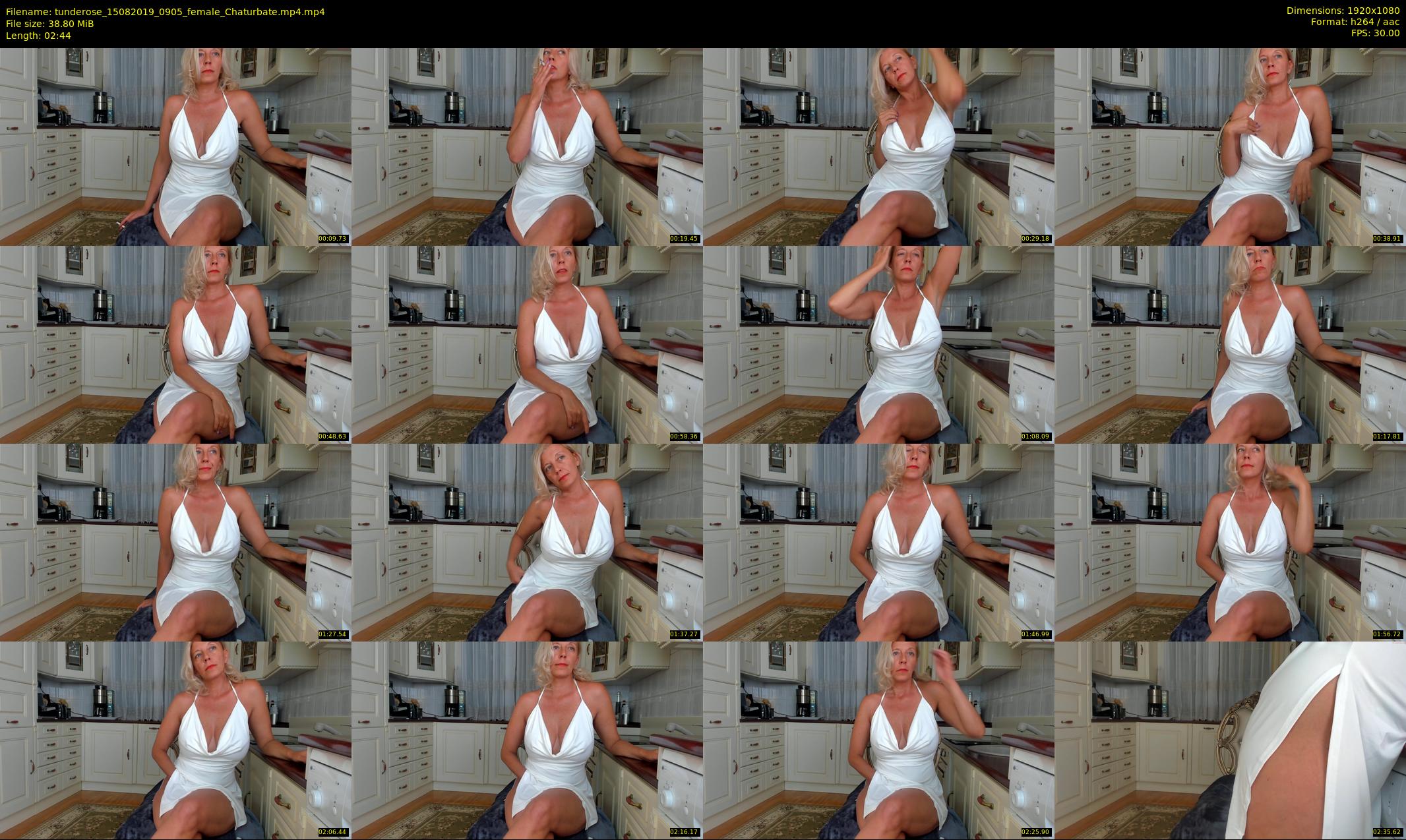 tunderose — 3 minute Chaturbate female cam show recording, 1080p, Aug 15, 2019
