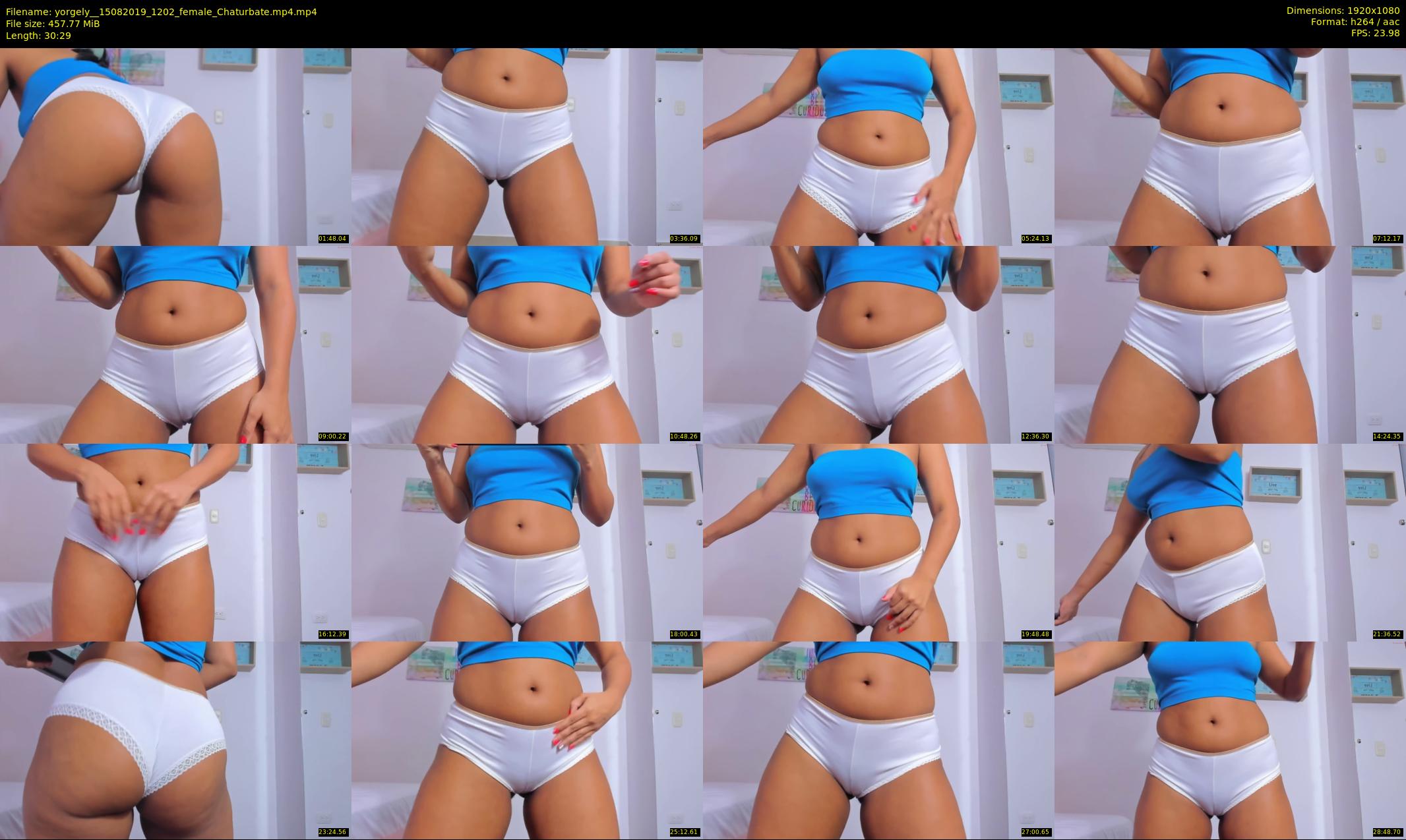 yorgely_ — 31 minute Chaturbate female cam show recording, 1080p, Aug 15, 2019
