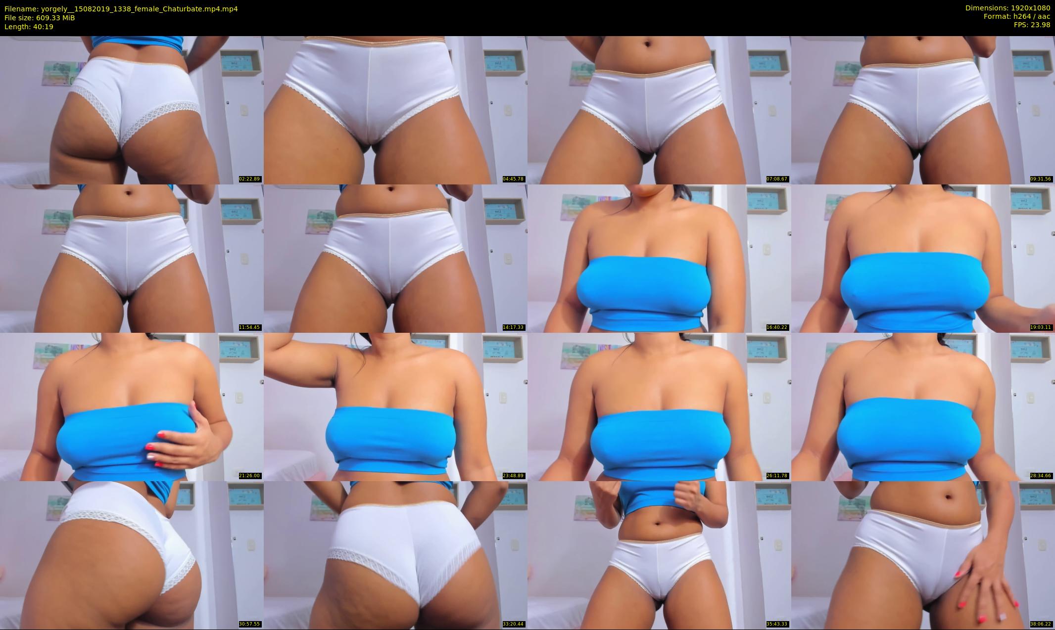yorgely_ — 41 minute Chaturbate female cam show recording, 1080p, Aug 15, 2019