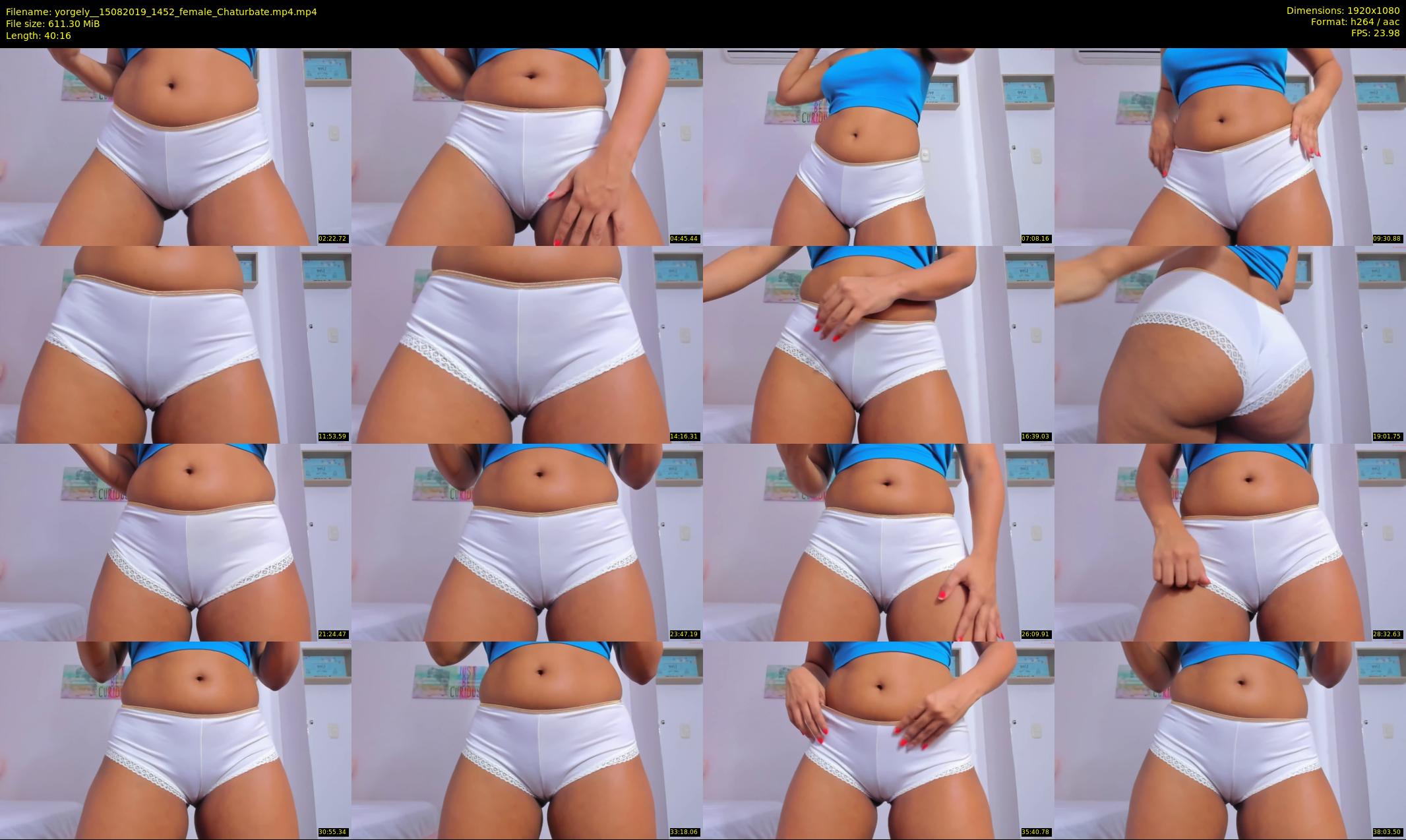 yorgely_ — 41 minute Chaturbate female cam show recording, 1080p, Aug 15, 2019