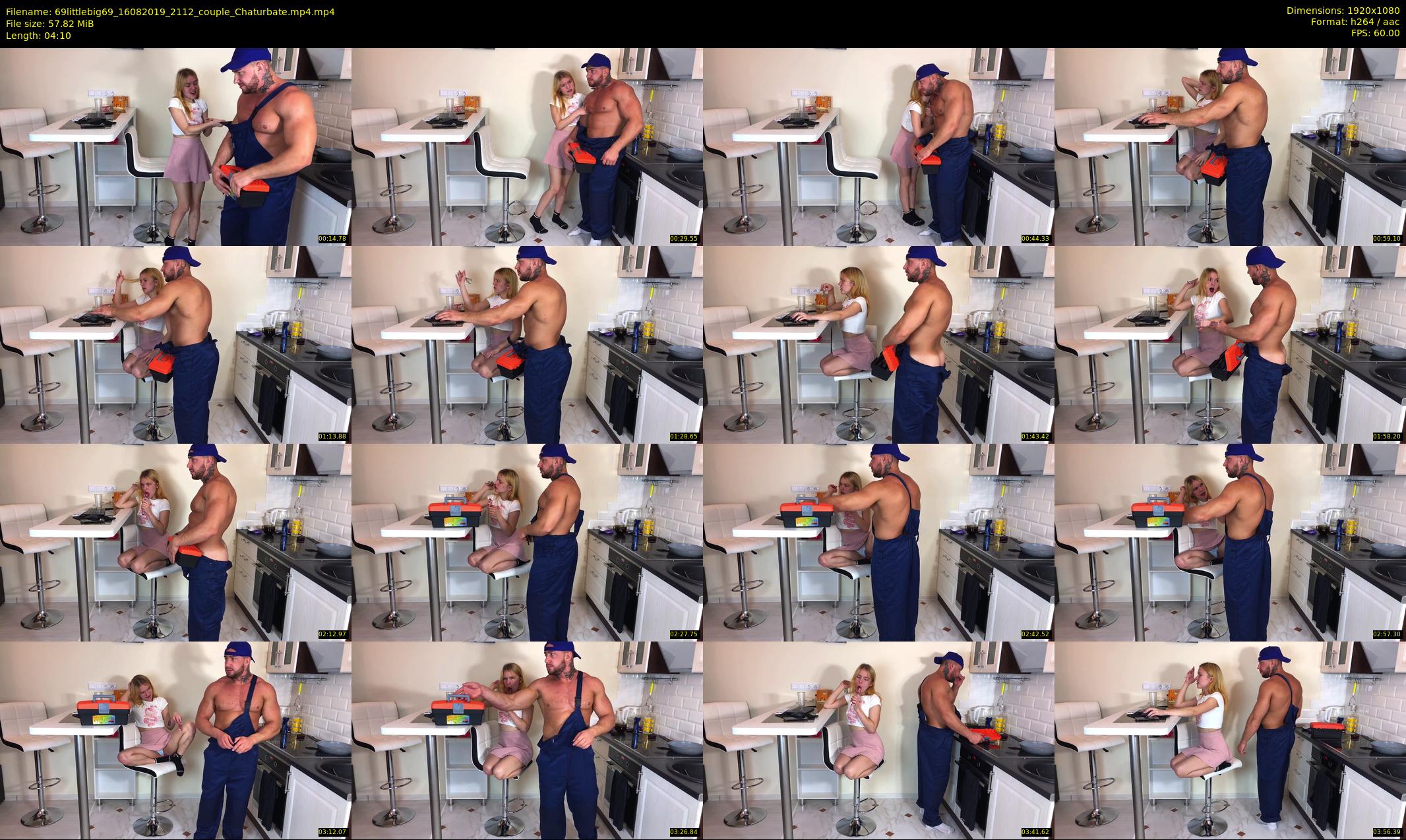 69littlebig69 — 5 minute Chaturbate couple cam show recording, 1080p, Aug 16, 2019