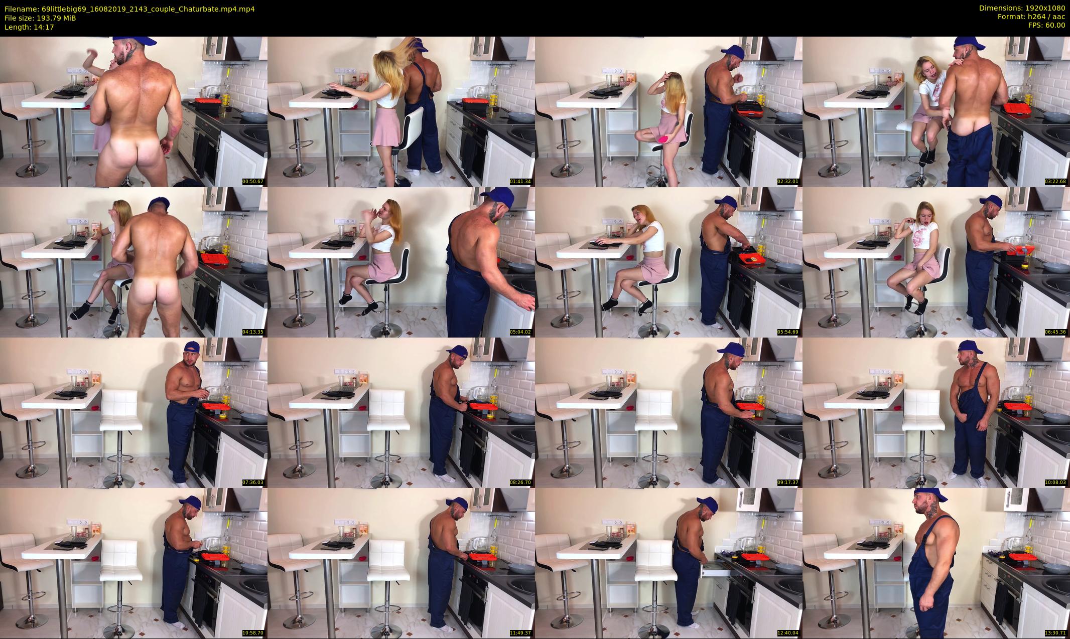 69littlebig69 — 15 minute Chaturbate couple cam show recording, 1080p, Aug 16, 2019