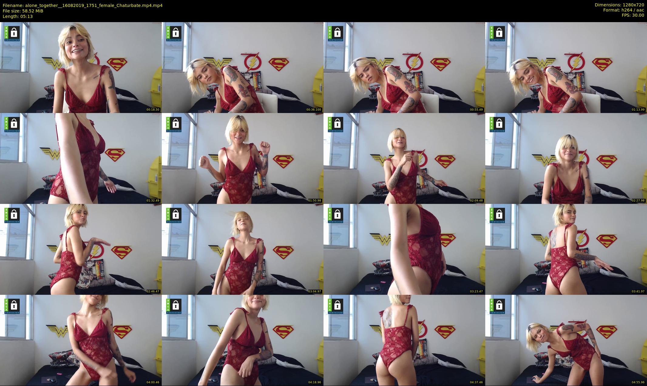alone_together_ — 6 minute Chaturbate female cam show recording, 720p, Aug 16, 2019