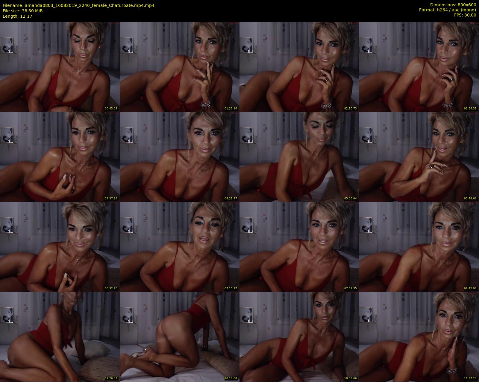amanda0803 — 13 minute Chaturbate female cam show recording, 480p, Aug 16, 2019