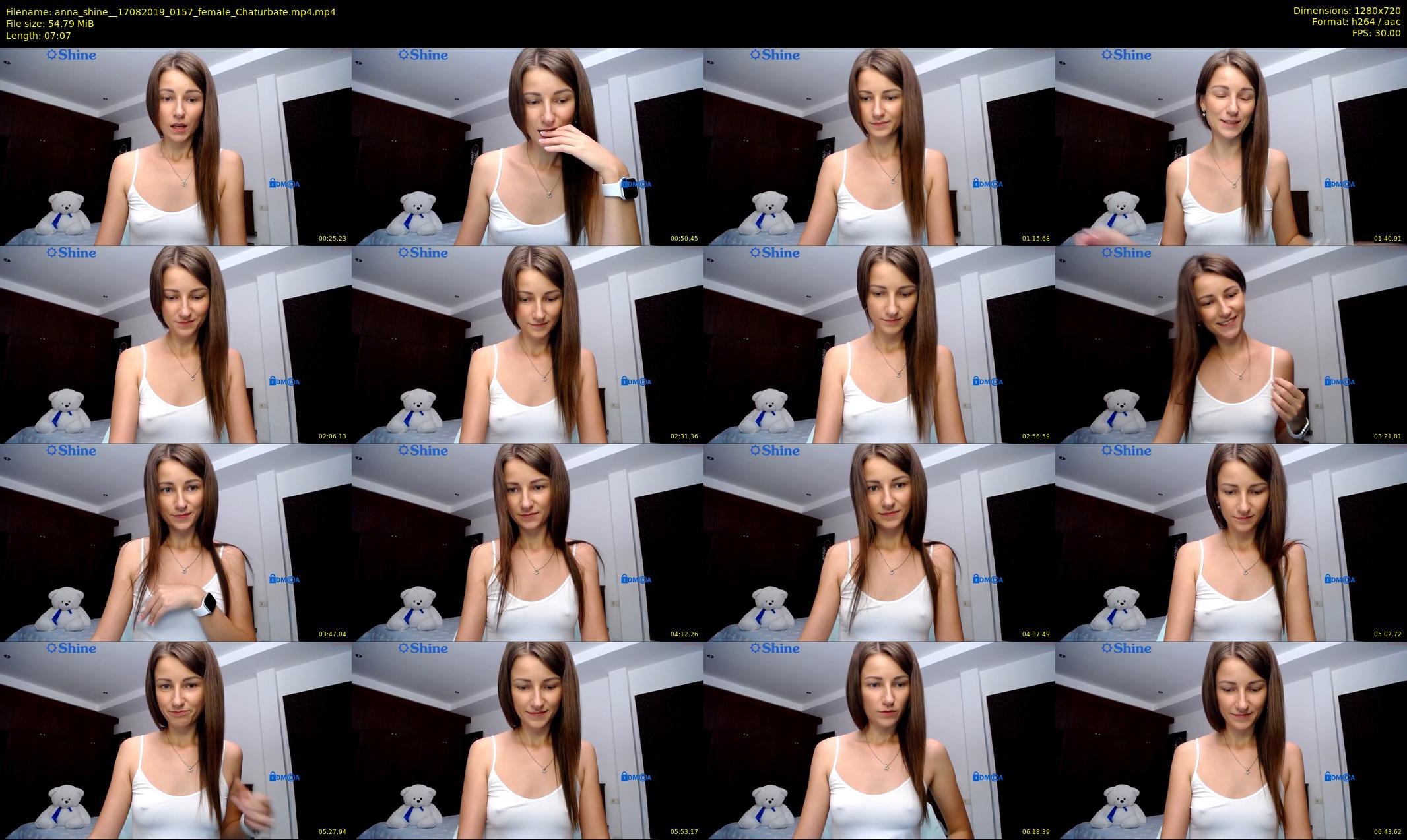 anna_shine_ — 8 minute Chaturbate female cam show recording, 720p, Aug 17, 2019