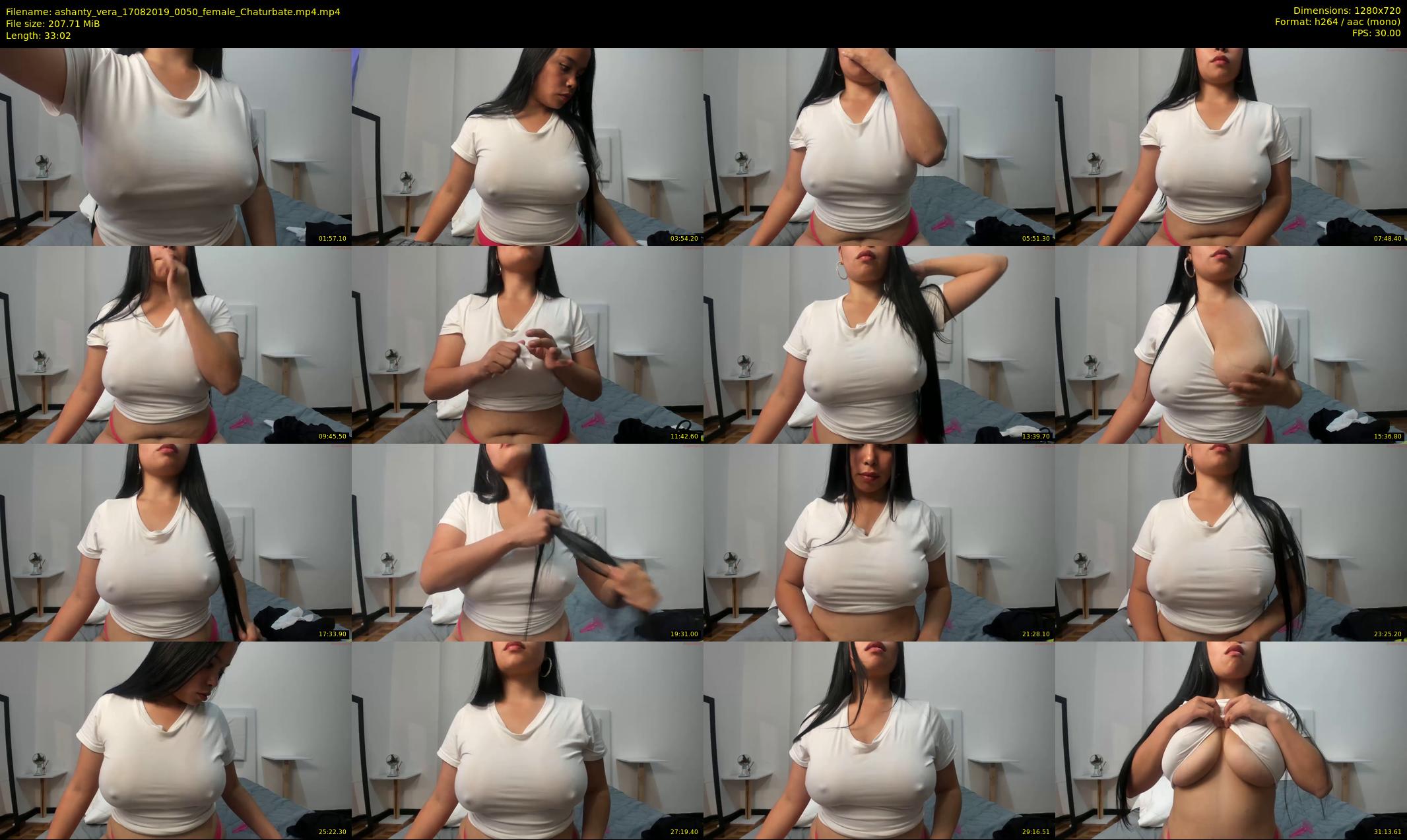 ashanty_vera — 34 minute Chaturbate couple cam show recording, 720p, Aug 17, 2019