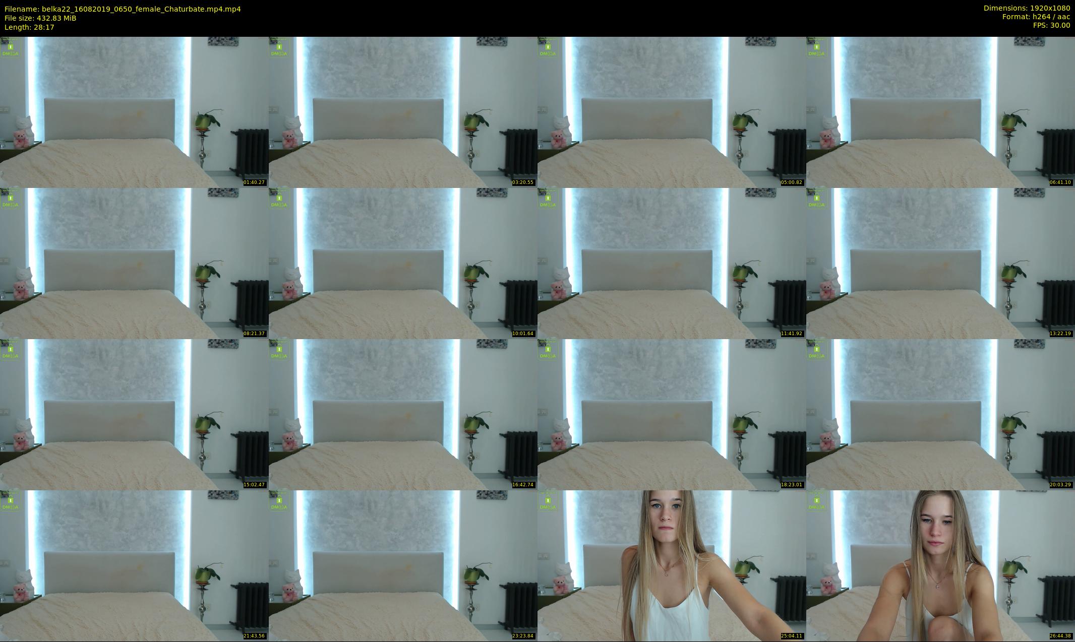 belka22 — 29 minute Chaturbate female cam show recording, 1080p, Aug 16, 2019