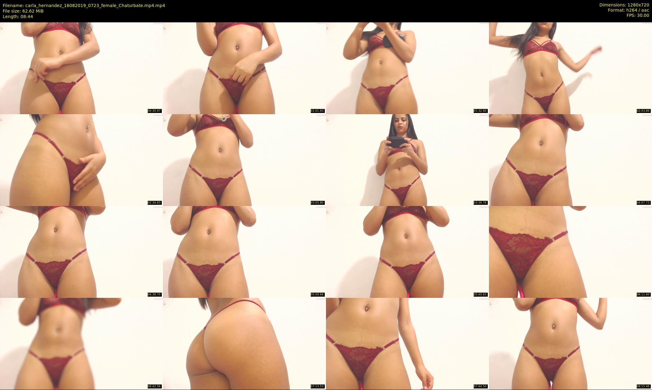 carla_hernandez — 9 minute Chaturbate female cam show recording, 720p, Aug 16, 2019