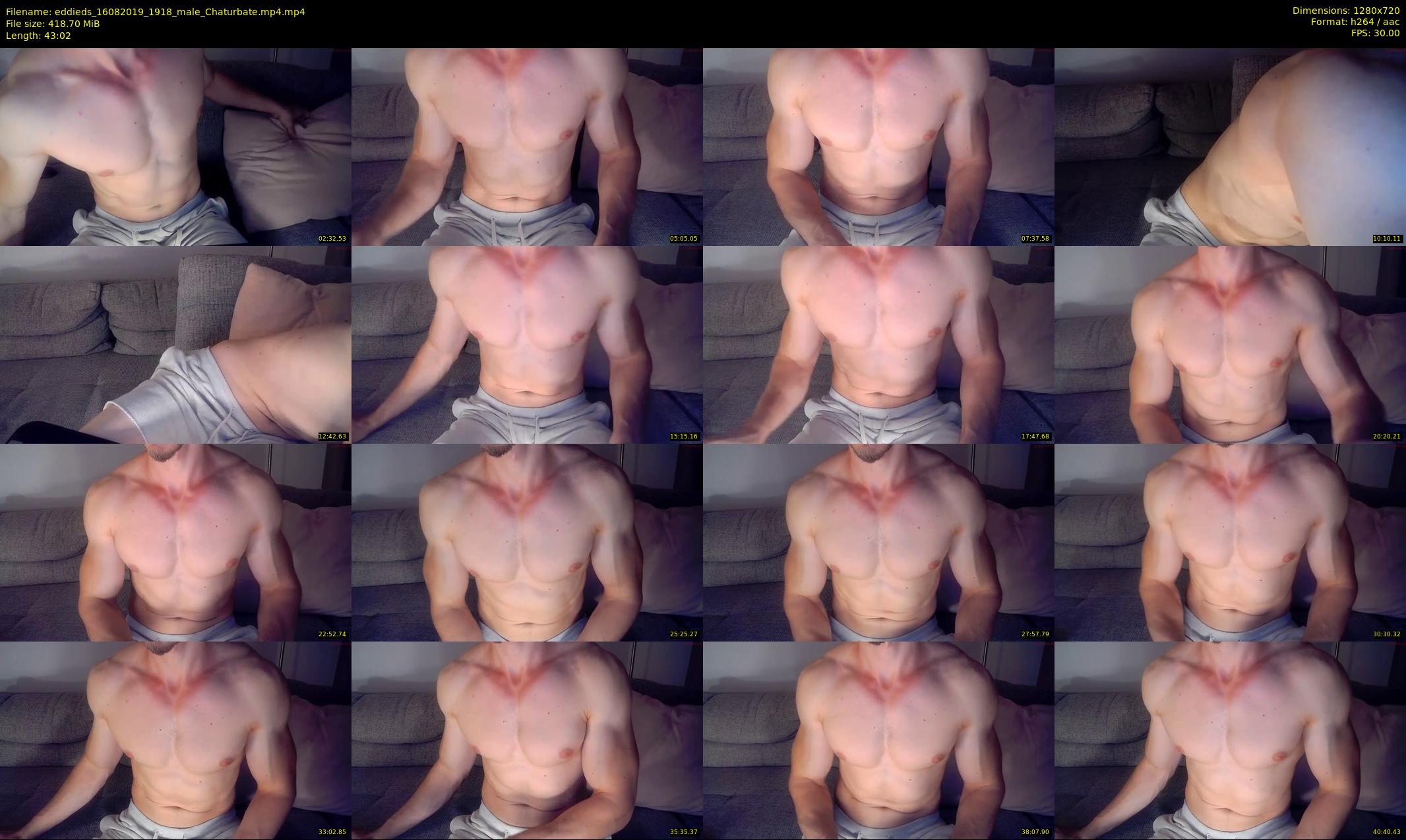 eddieds — 44 minute Chaturbate male cam show recording, 720p, Aug 16, 2019