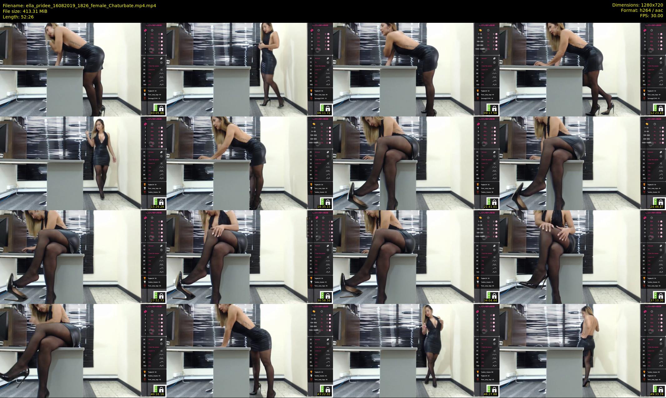 ella_pridee — 53 minute Chaturbate female cam show recording, 720p, Aug 16, 2019