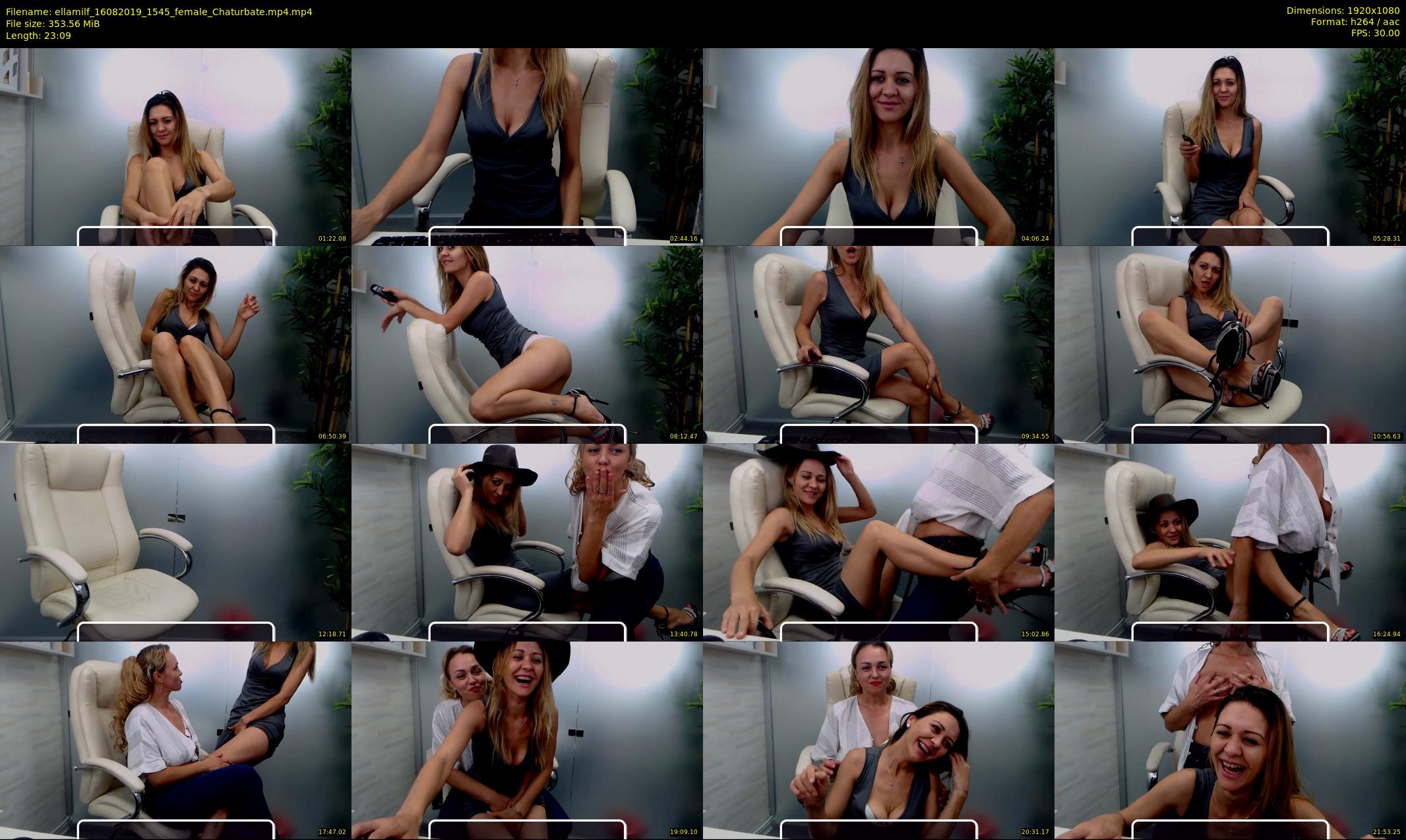 ellamilf — 24 minute Chaturbate female cam show recording, 1080p, Aug 16, 2019