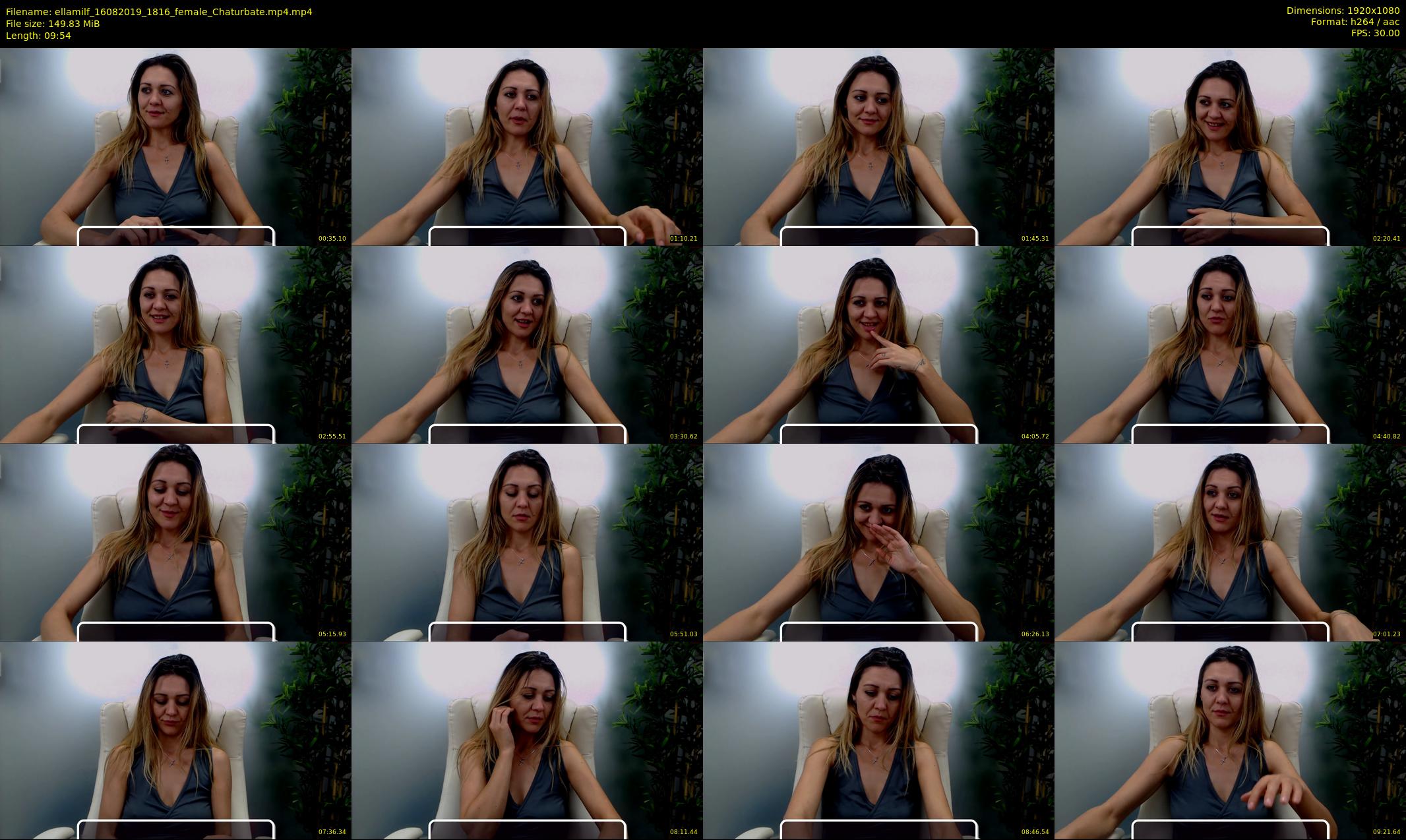 ellamilf — 10 minute Chaturbate female cam show recording, 1080p, Aug 16, 2019