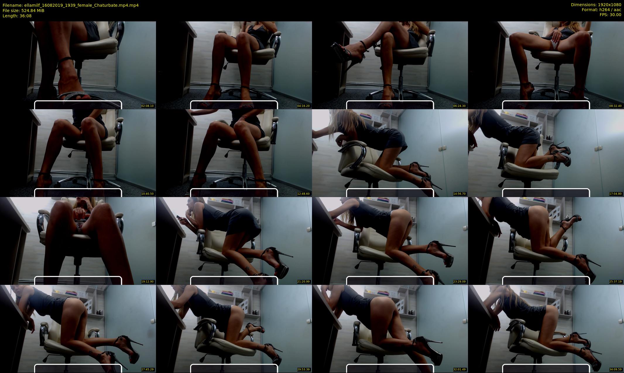 ellamilf — 37 minute Chaturbate female cam show recording, 1080p, Aug 16, 2019