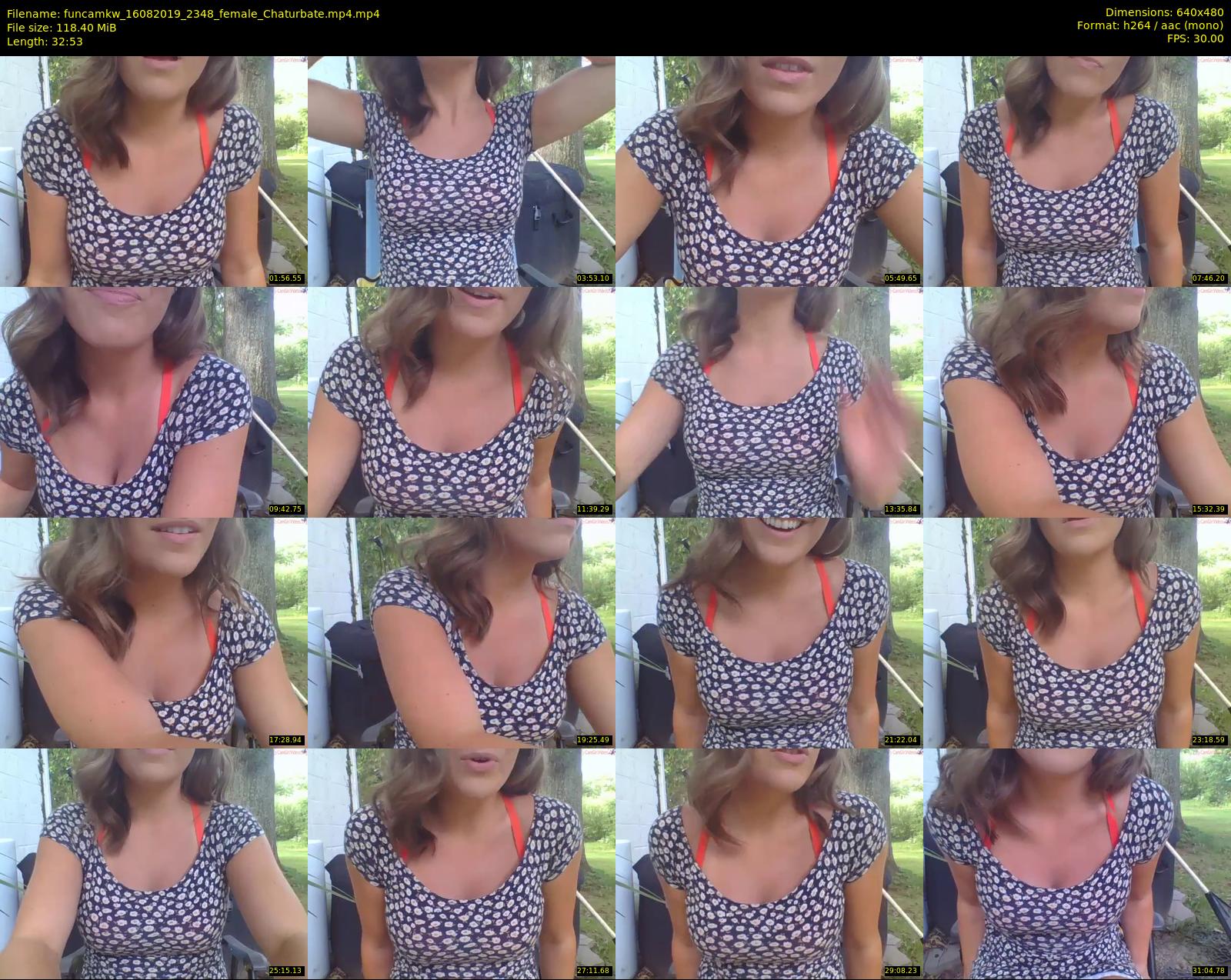 funcamkw — 33 minute Chaturbate female cam show recording, 480p, Aug 16, 2019