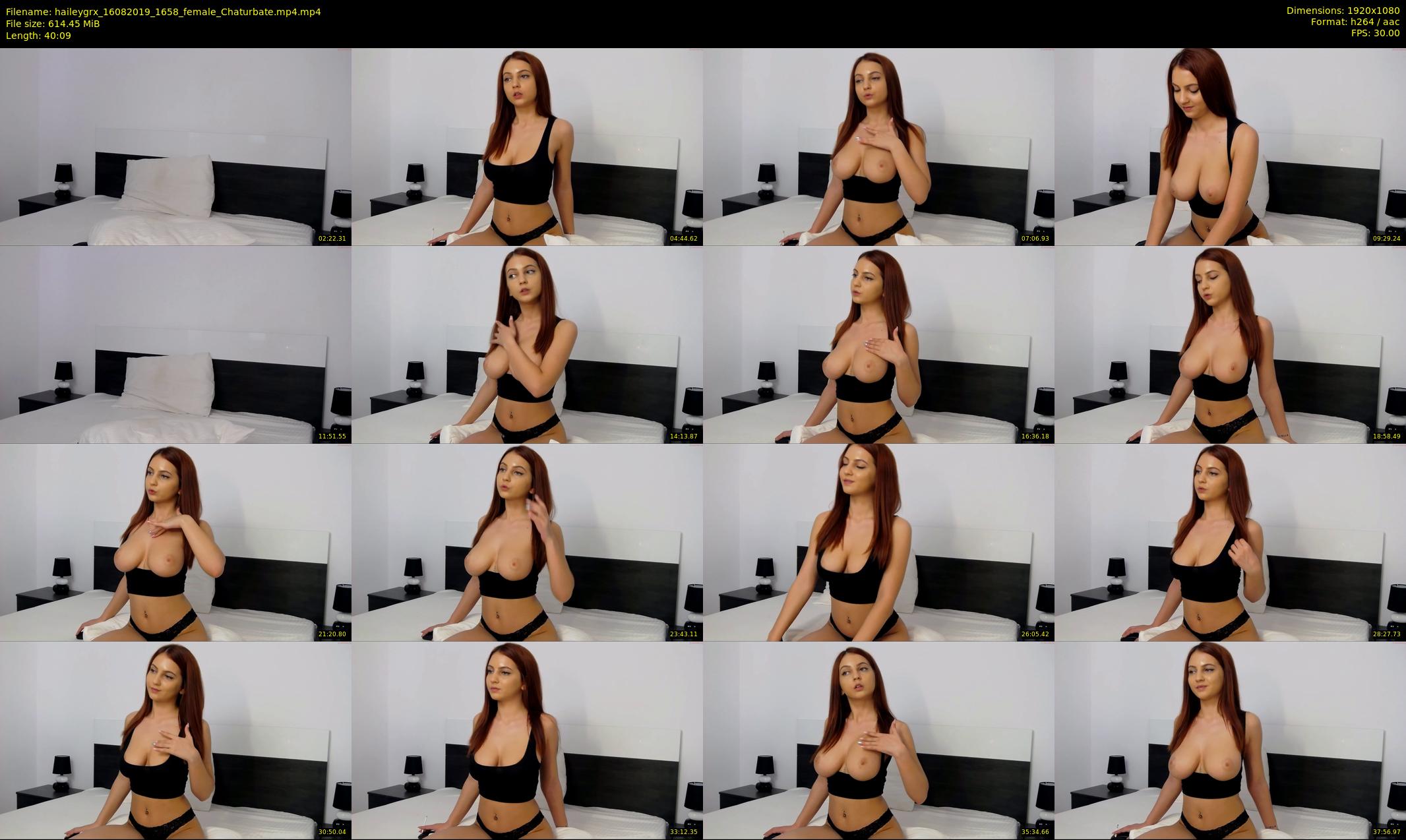 haileygrx — 41 minute Chaturbate female cam show recording, 1080p, Aug 16, 2019