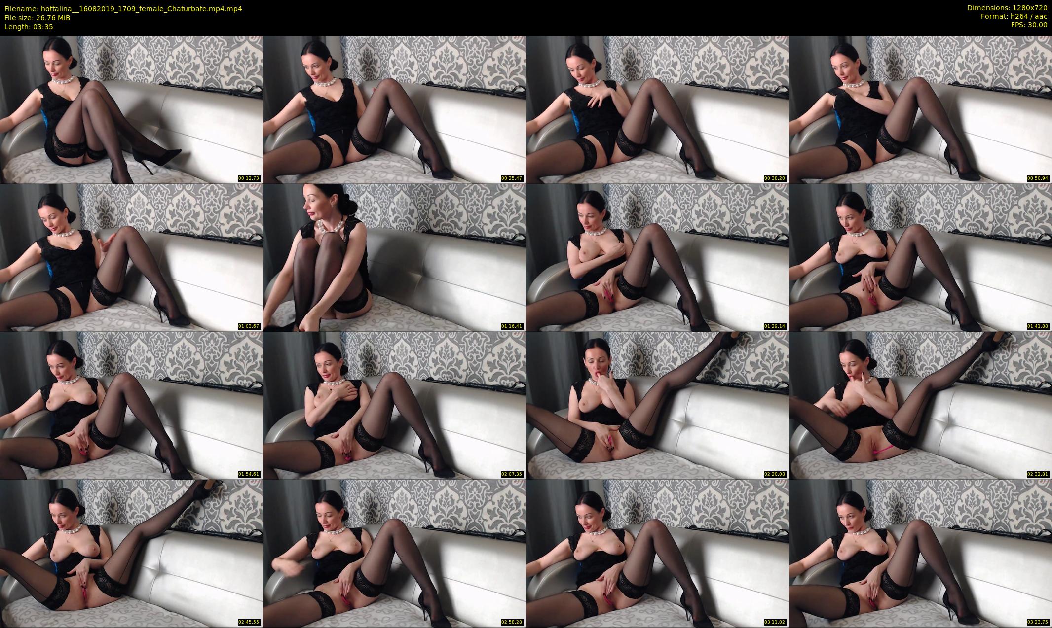 hottalina_ — 4 minute Chaturbate female cam show recording, 720p, Aug 16, 2019