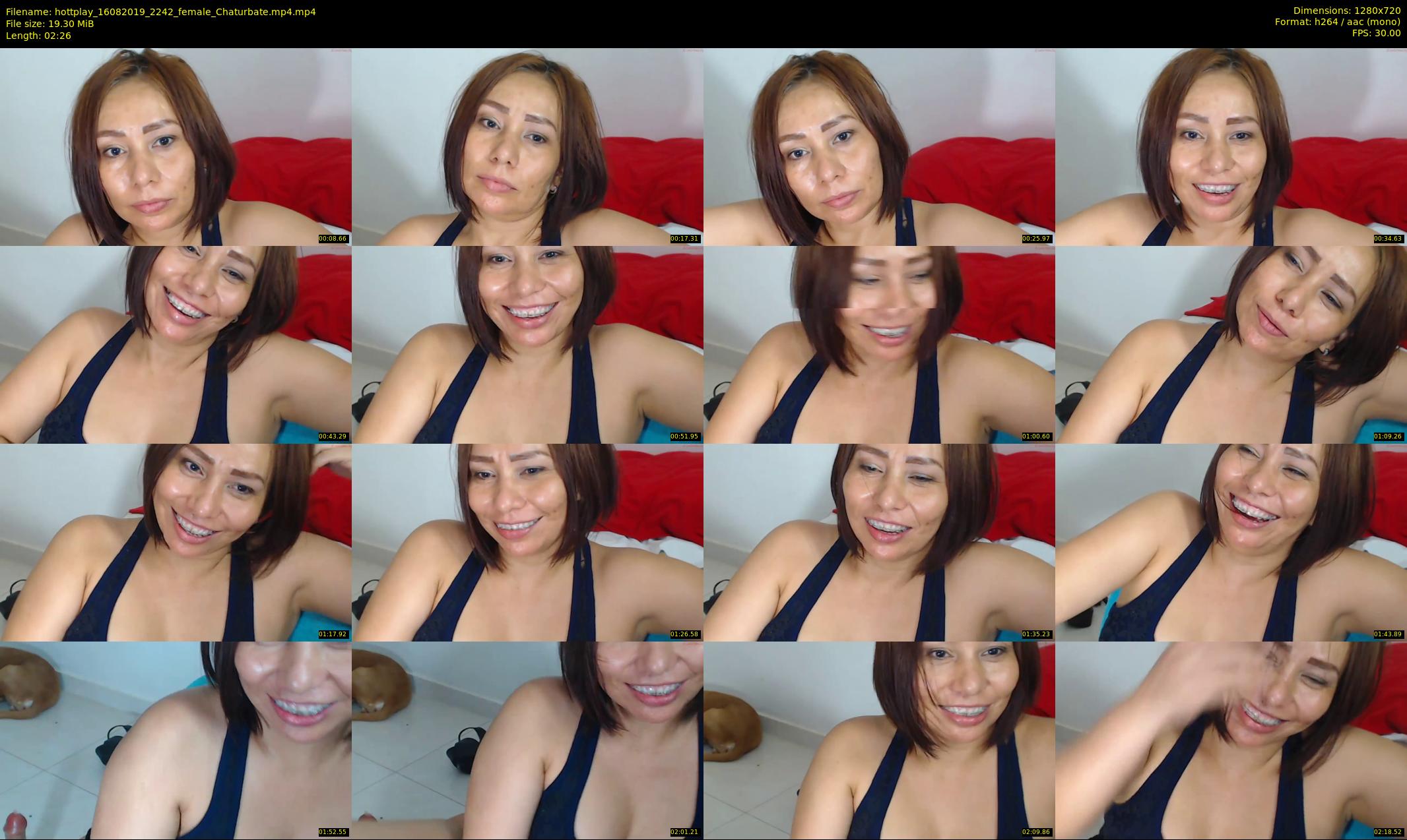 hottplay — 3 minute Chaturbate female cam show recording, 720p, Aug 16, 2019