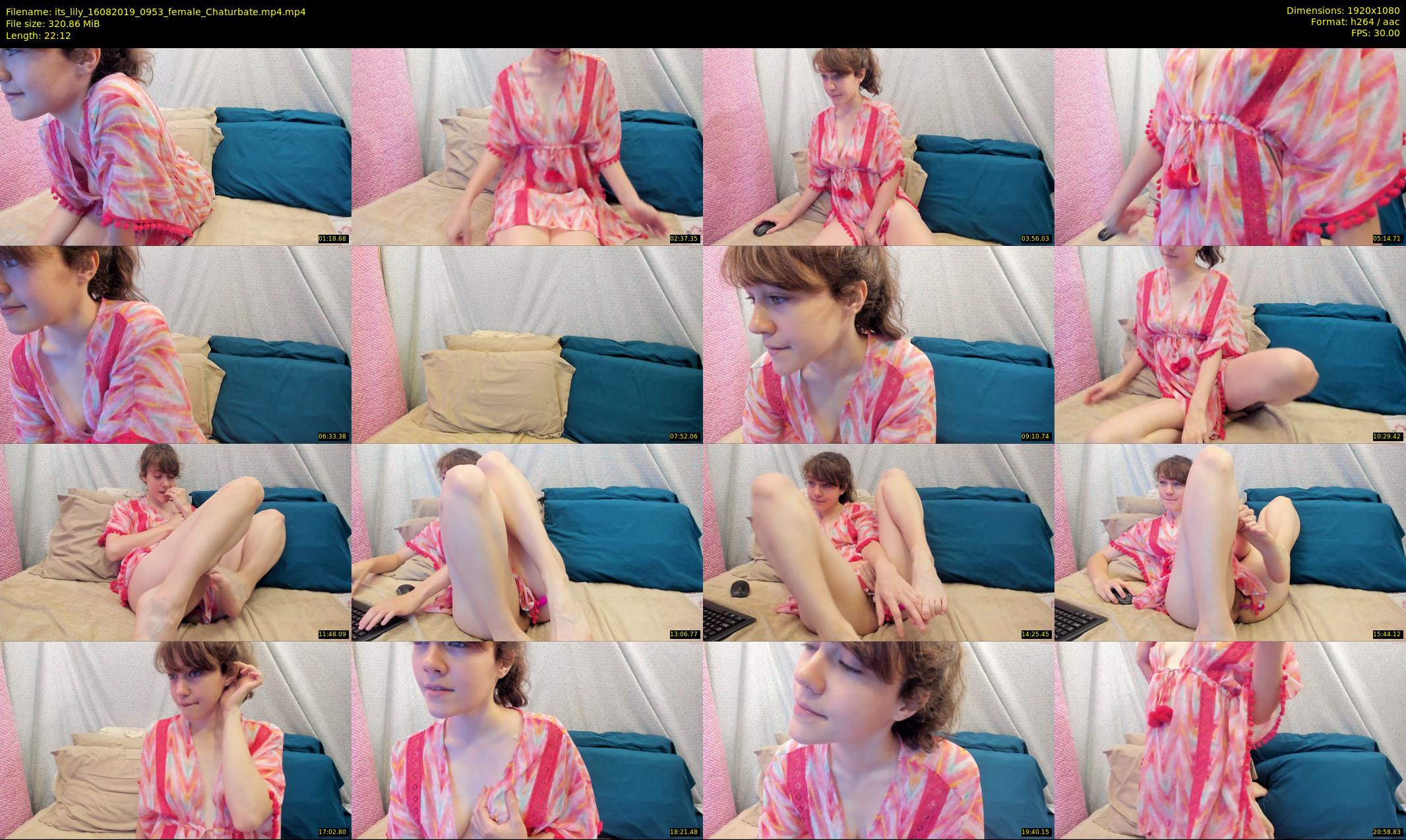 its_lily — 23 minute Chaturbate female cam show recording, 1080p, Aug 16, 2019