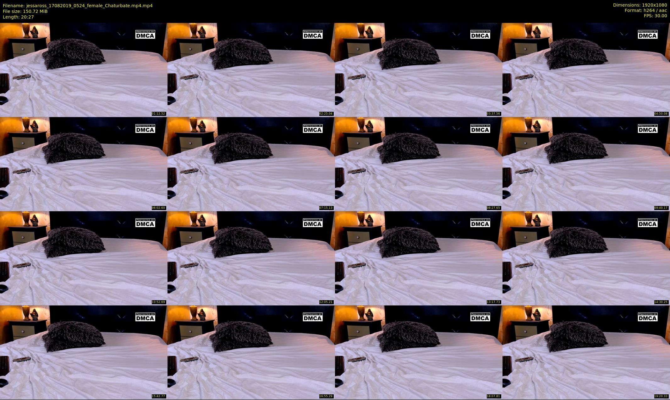 jessaross — 21 minute Chaturbate female cam show recording, 1080p, Aug 17, 2019